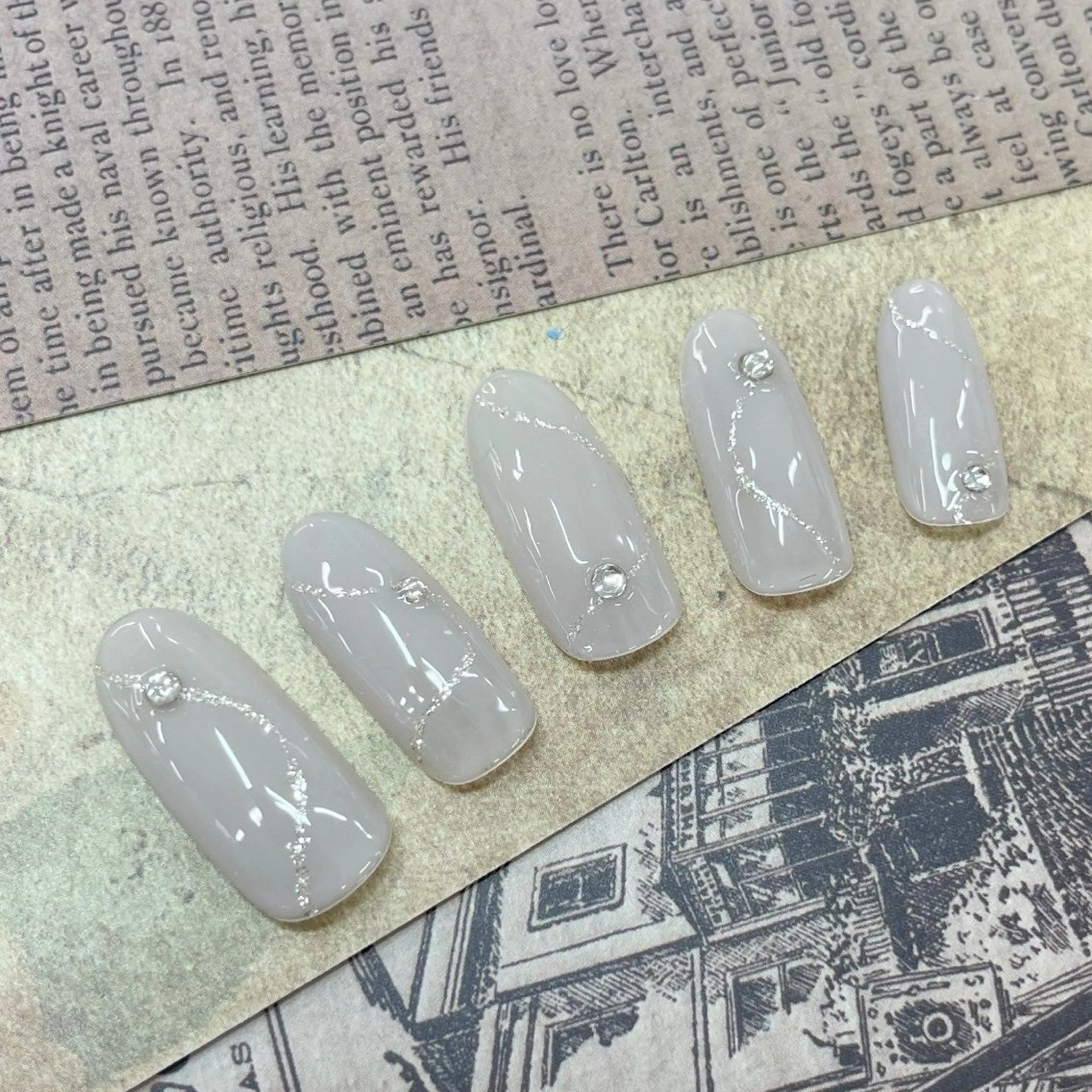 ネイル ⭐︎休業中の練習⭐︎ JNA認定講師髙橋のネイルデザイン