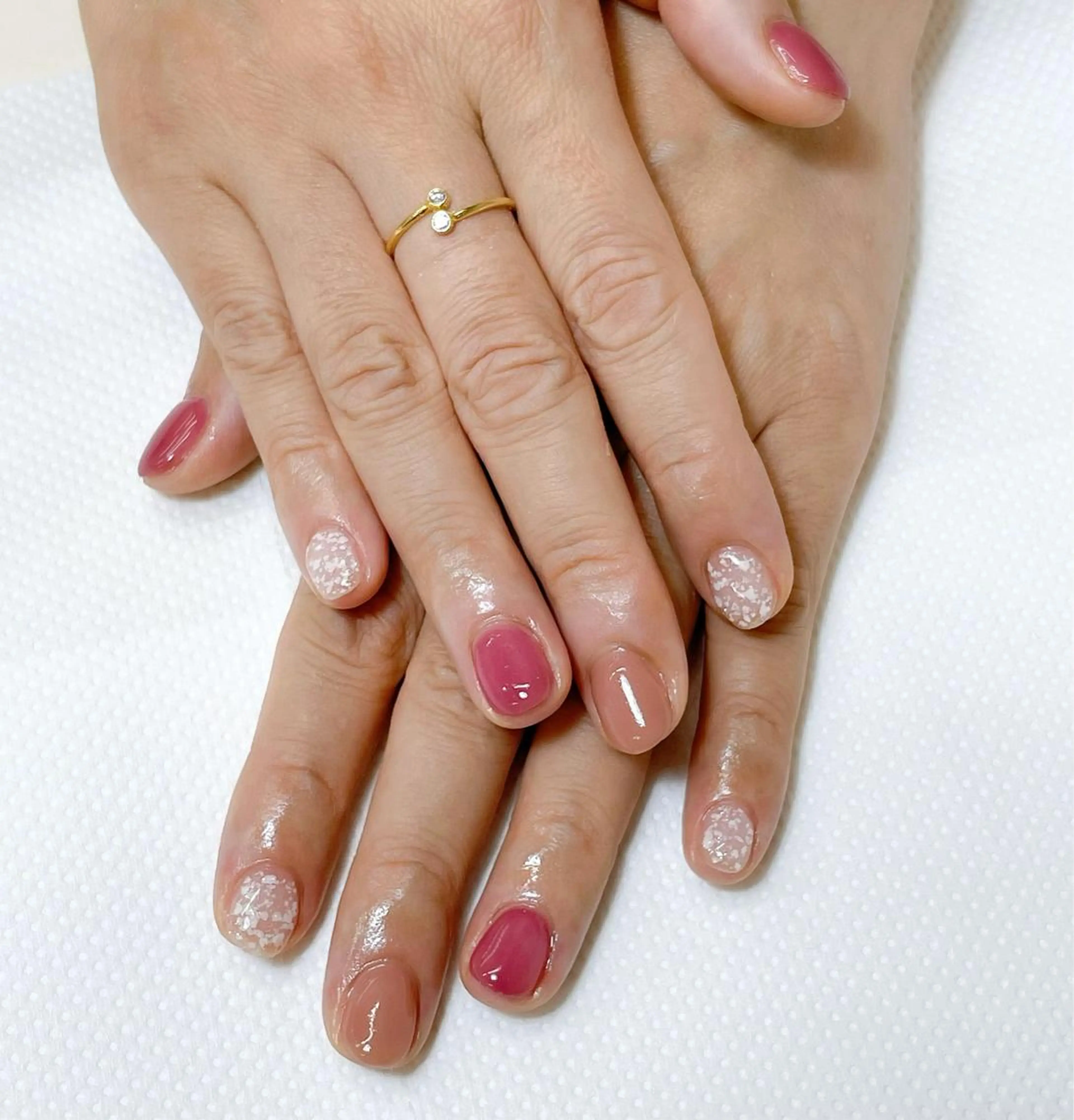 ネイル ワンカラーネイル 前田 優佳のネイルデザイン