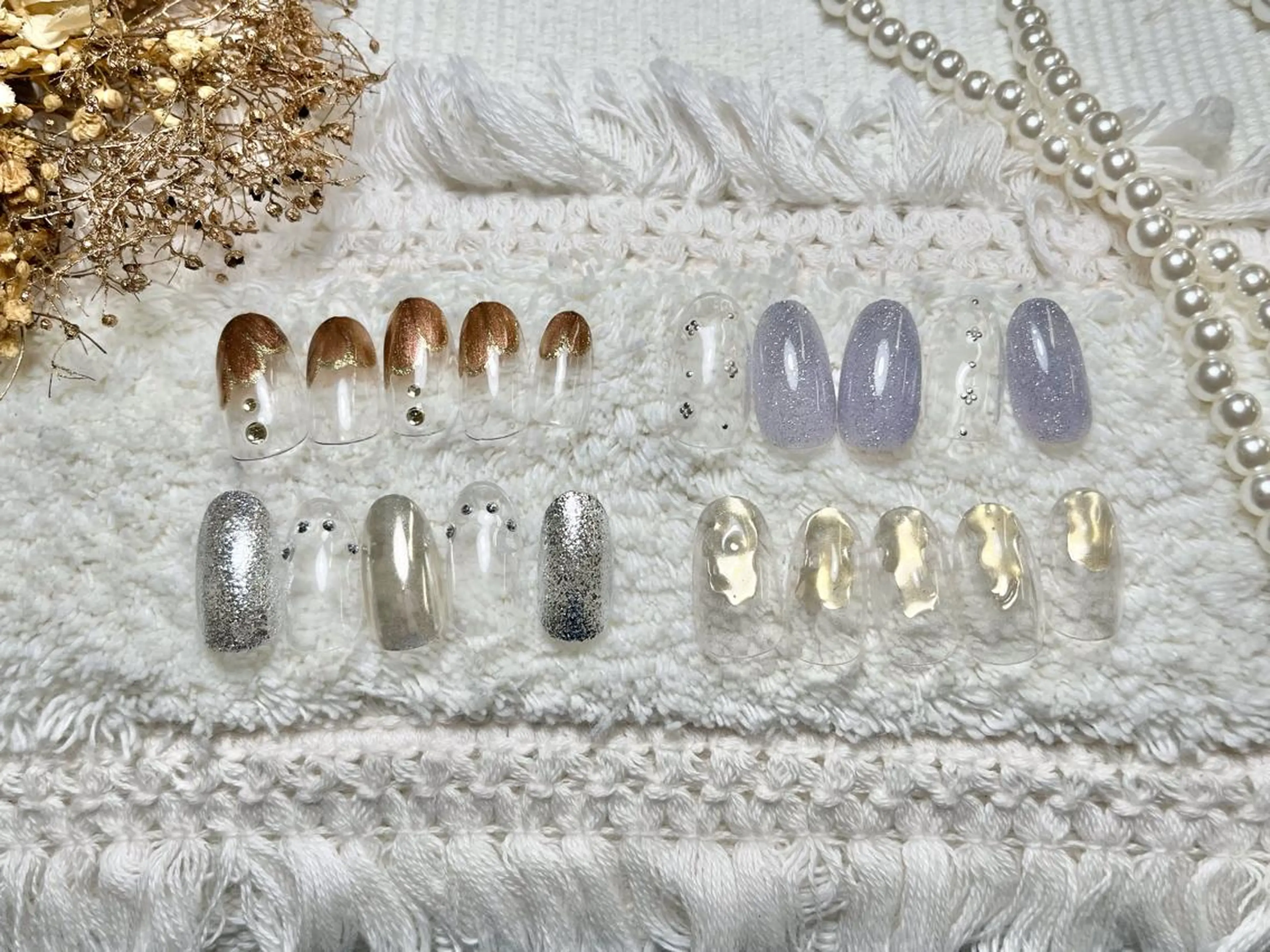 ネイル ハンドネイル プティリボン 武蔵小金井店のネイルデザイン