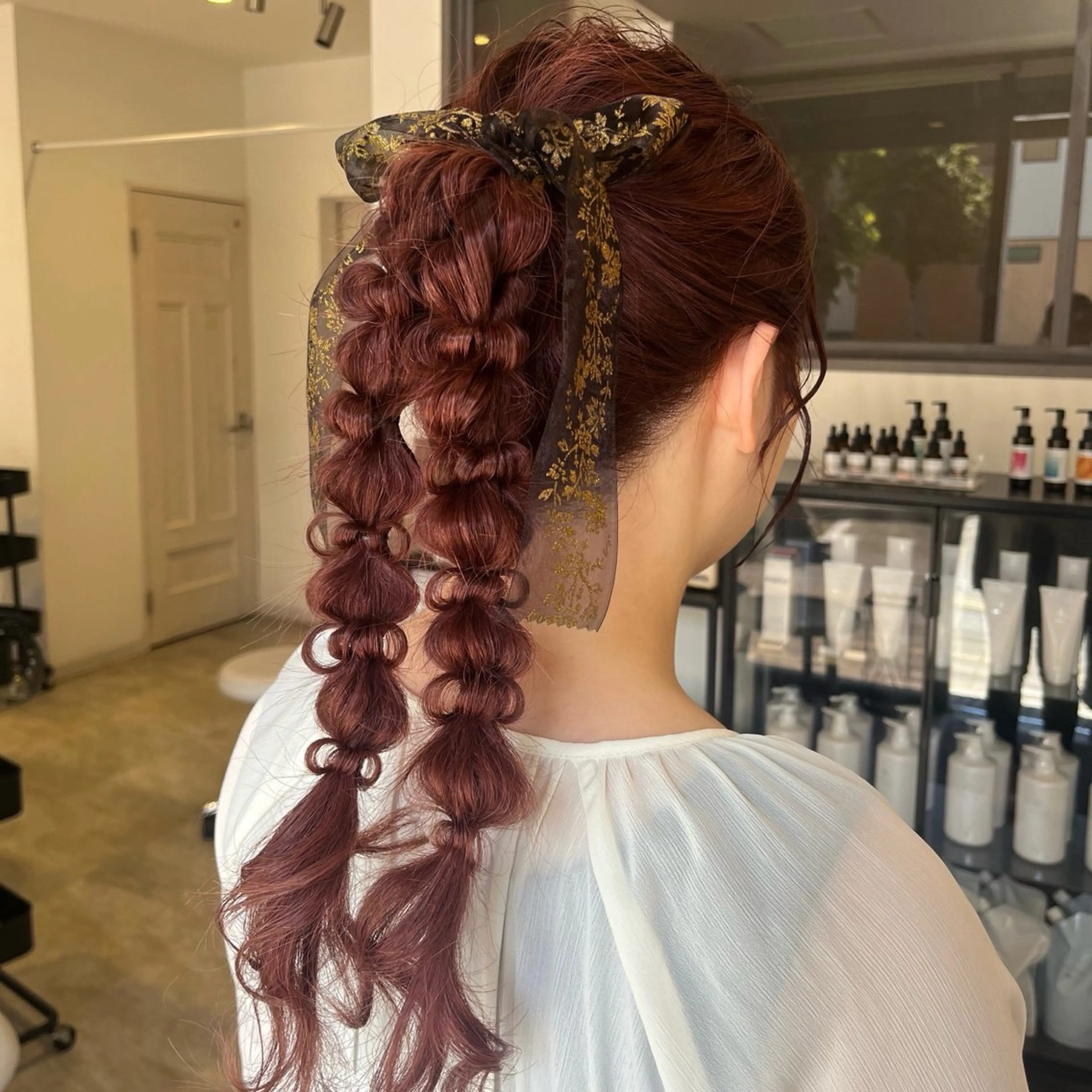 ロング 平居 リサのヘアスタイル