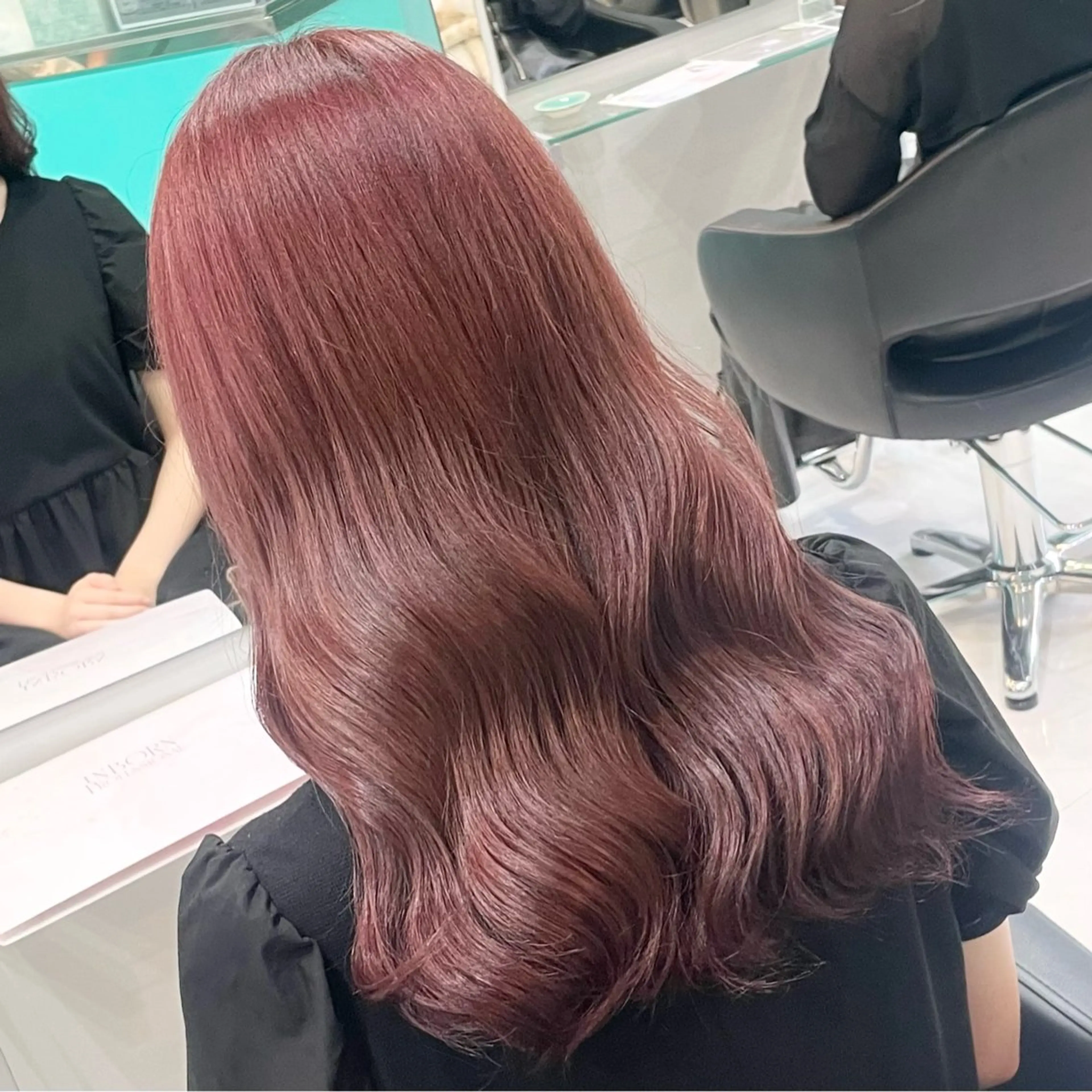 セミロング カラー ブラウンカラー ピンクカラー ピンクブラウン デザインカラー/ ボブ/Natsukiのヘアスタイル