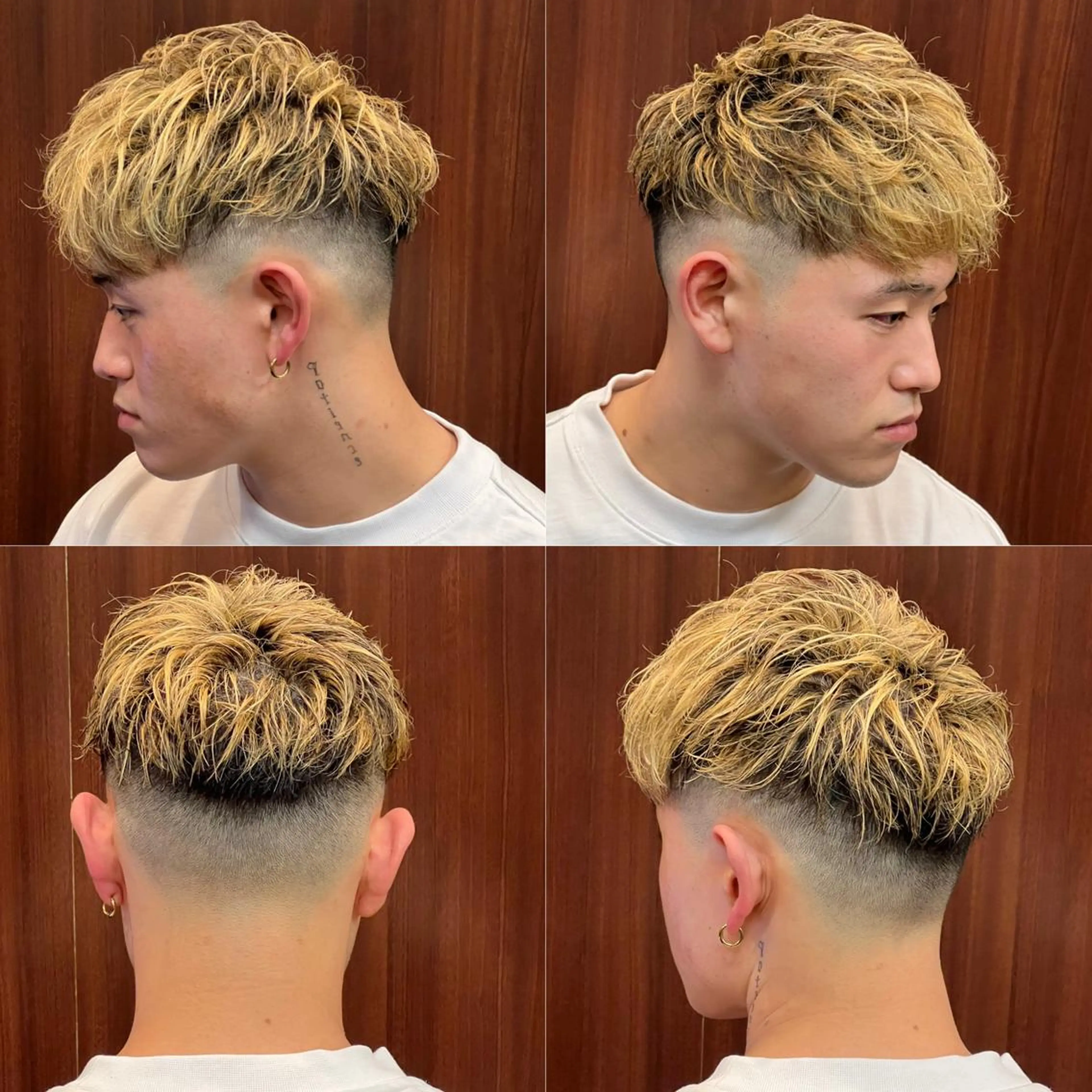 ショート ヘアアレンジ メンズ 萩原 勇樹のヘアスタイル