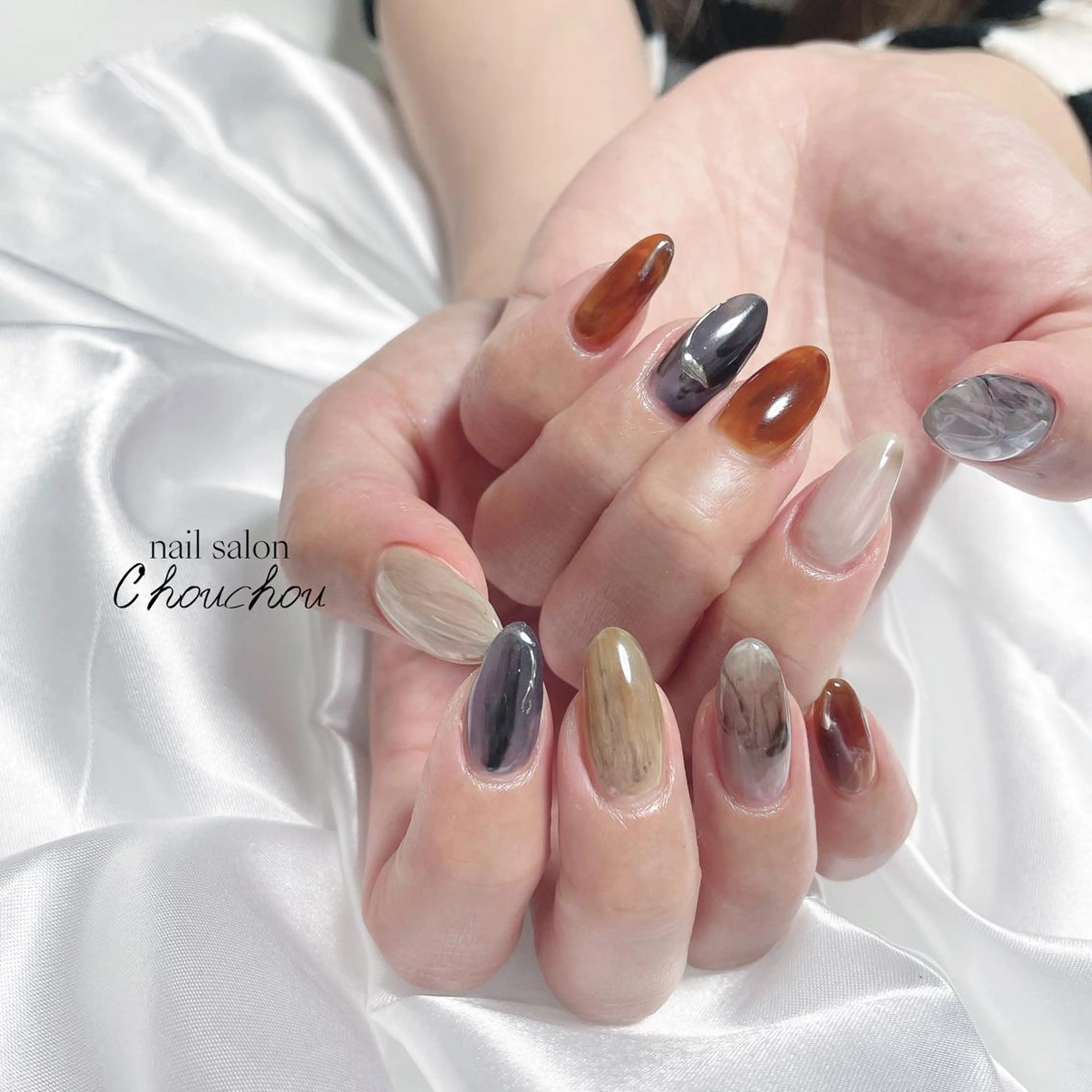 ネイル ニュアンスネイル C'hou chouのネイルデザイン