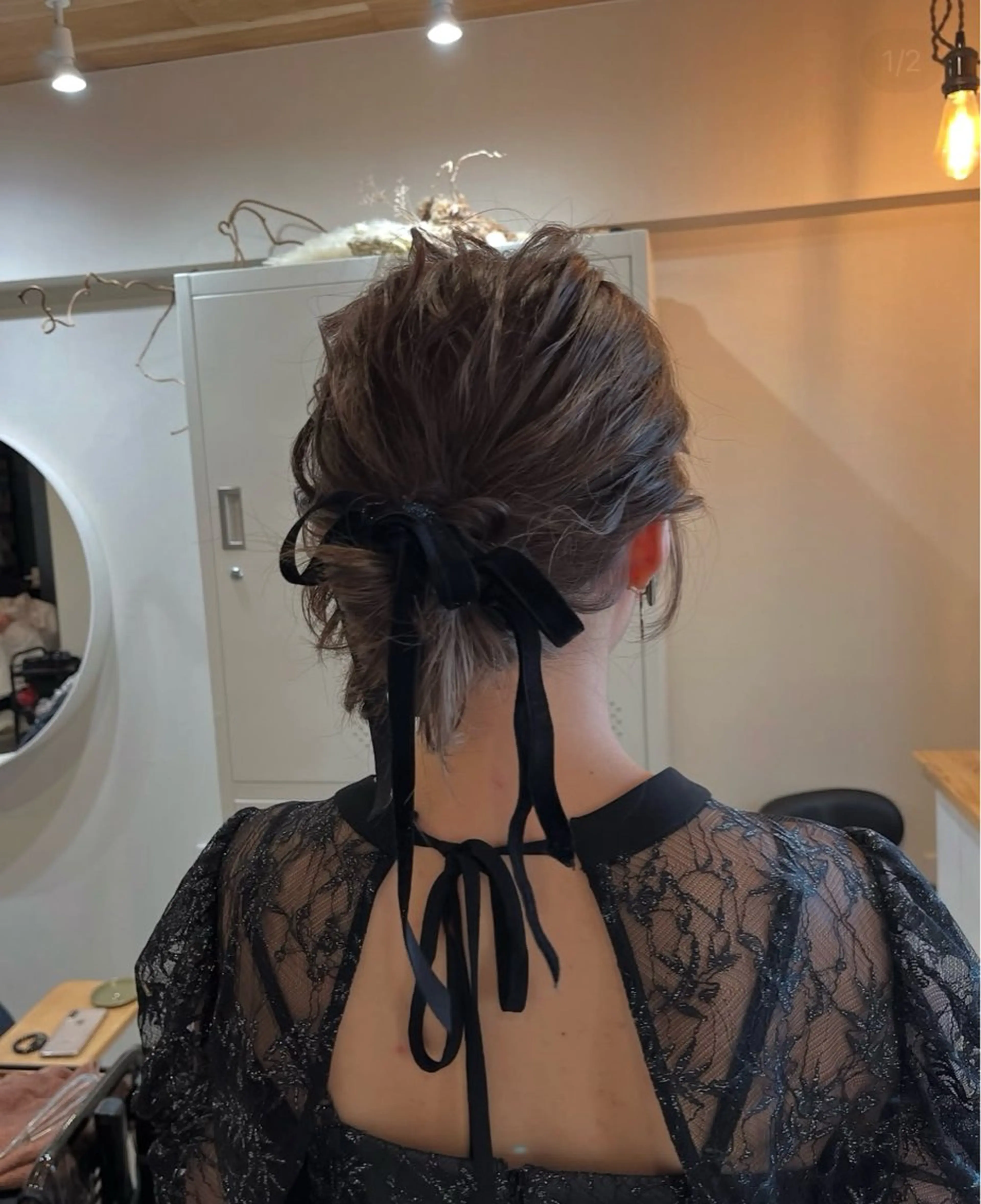 ヘアアレンジ CLOVE所属・下石怜子/レイヤー/ 透明感カラーのヘアスタイル