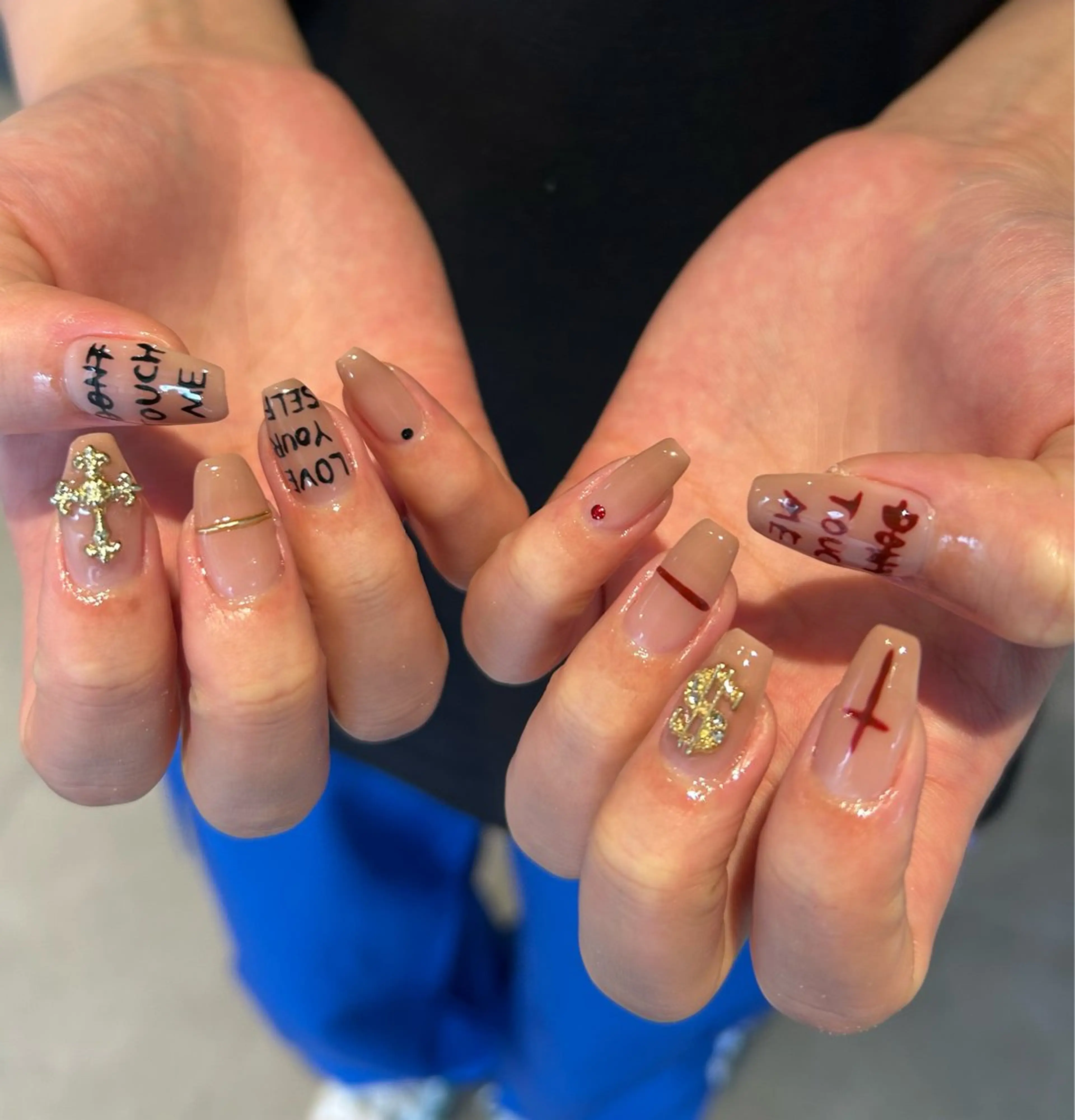 ネイル SEINA_ NAIL🐈‍⬛💗のネイルデザイン
