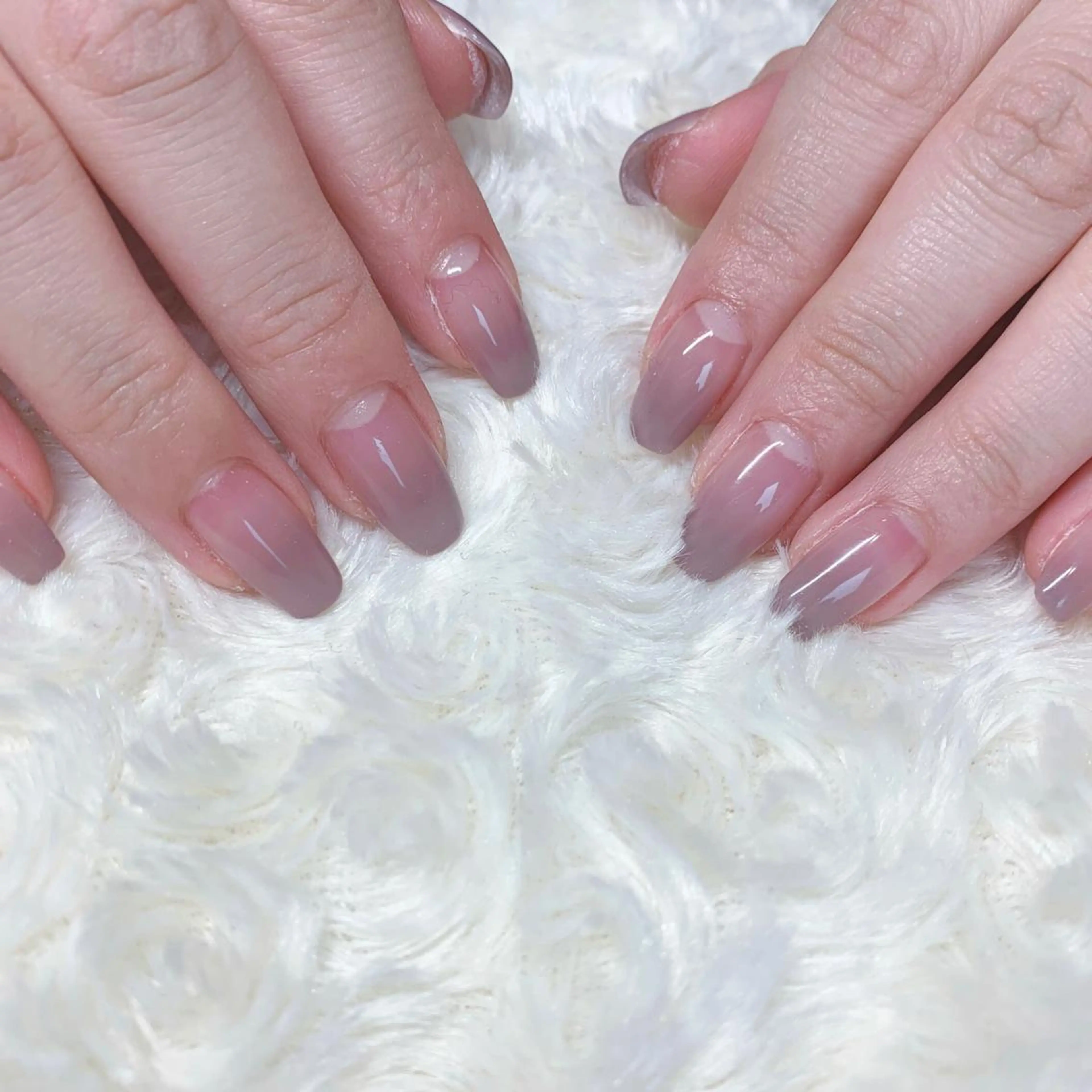 【オフ込み】フレンチ、グラデーション❤️Minimo価格‼️(ベースクリア)の写真