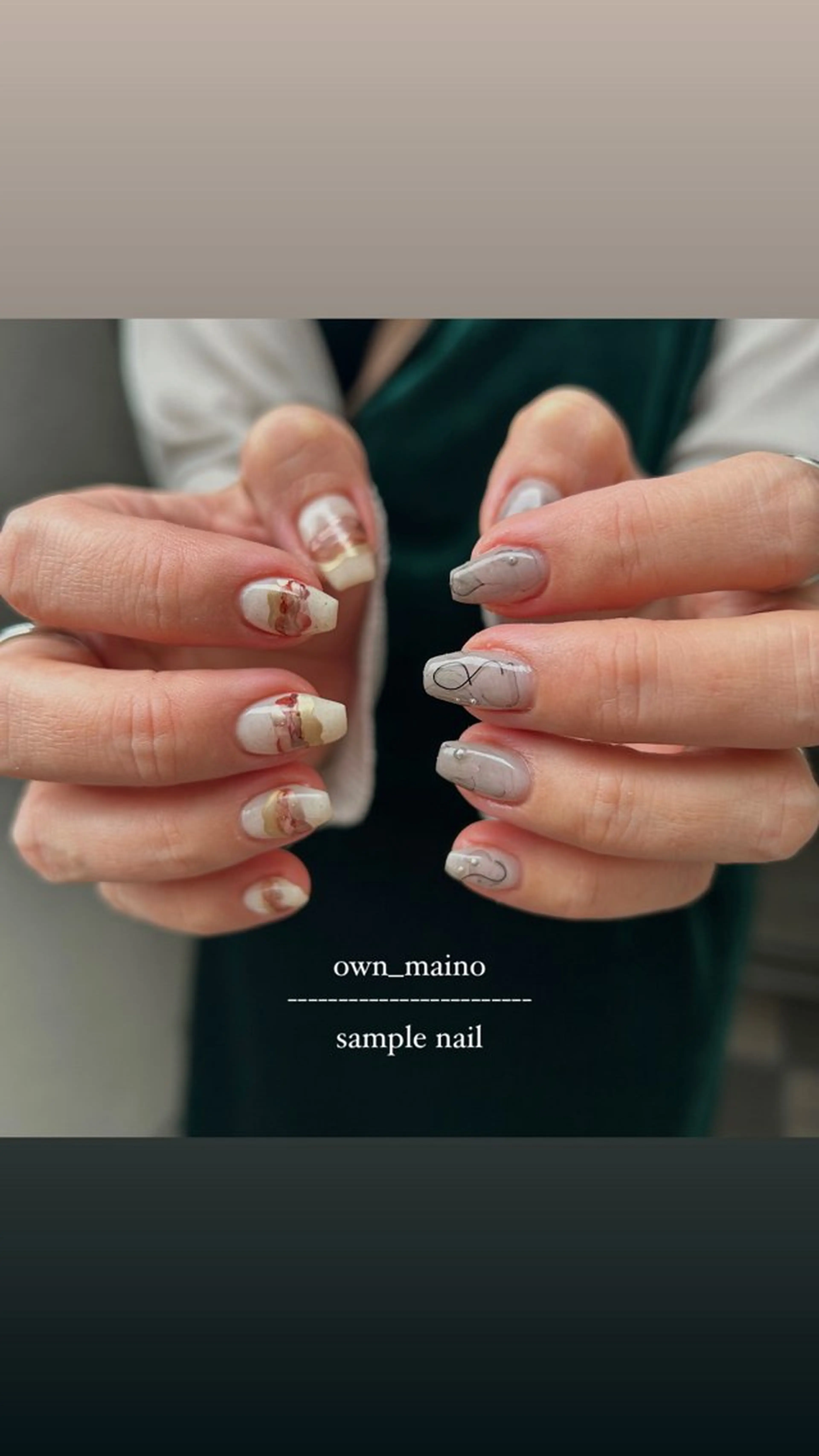 ネイル maino ( own　)のネイルデザイン