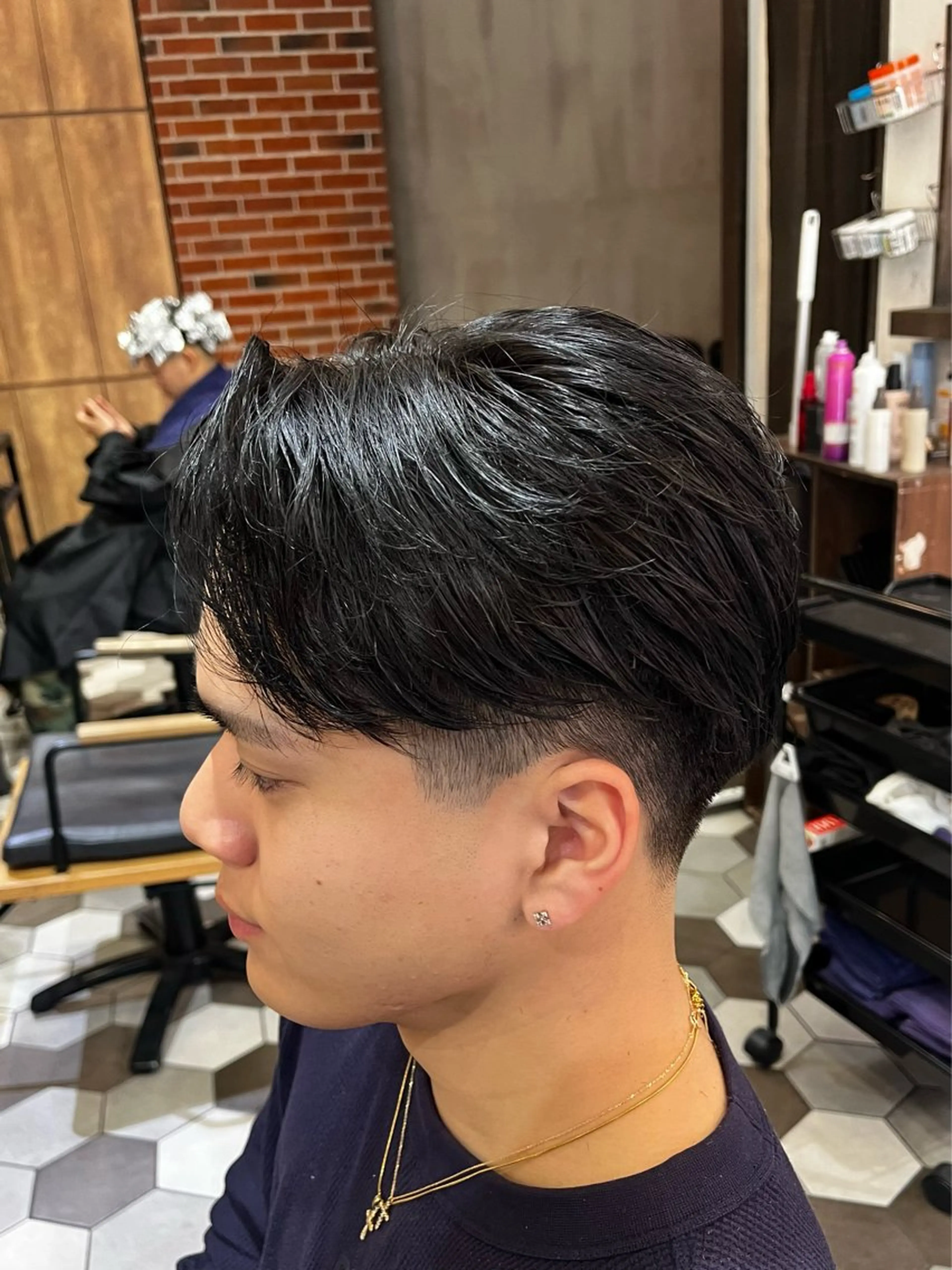 ショート パーマ メンズ 梅田/メンズ専門 ／加地光尊のヘアスタイル