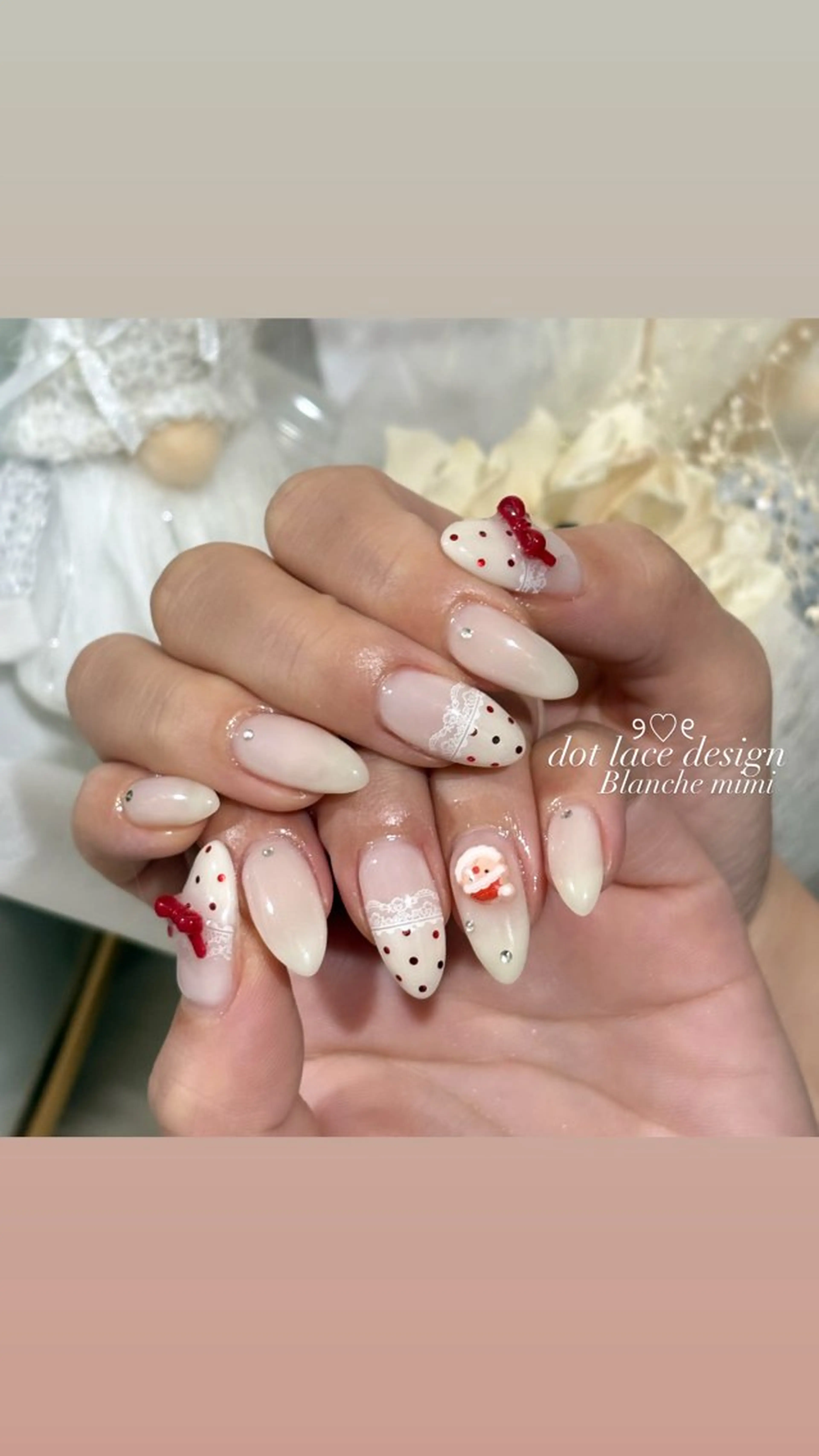 ネイル ハンドネイル Blanche mimi.u_aのネイルデザイン