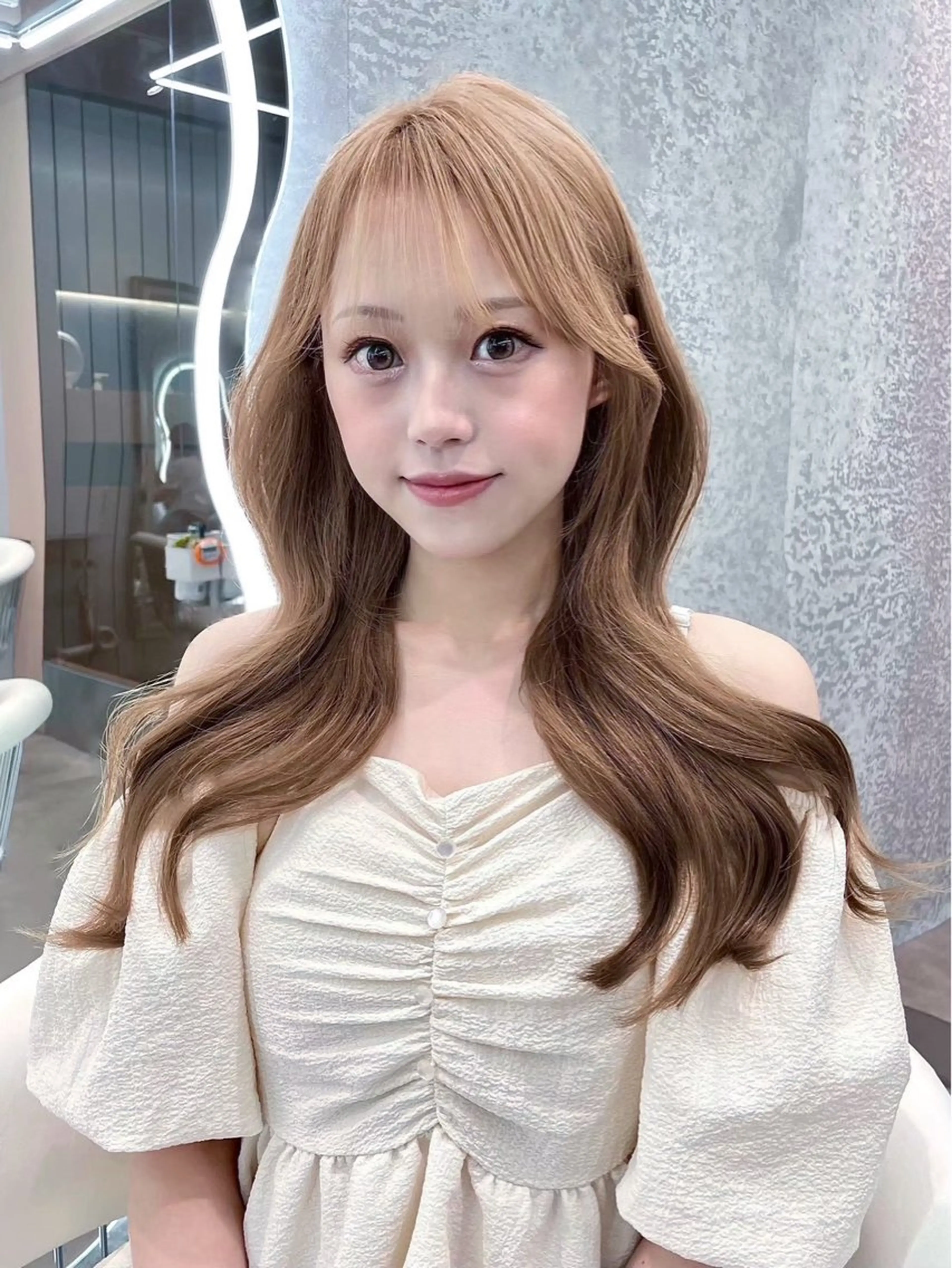 ロング カラー 【GLROW大宮】 reimi美髪カラーのヘアスタイル