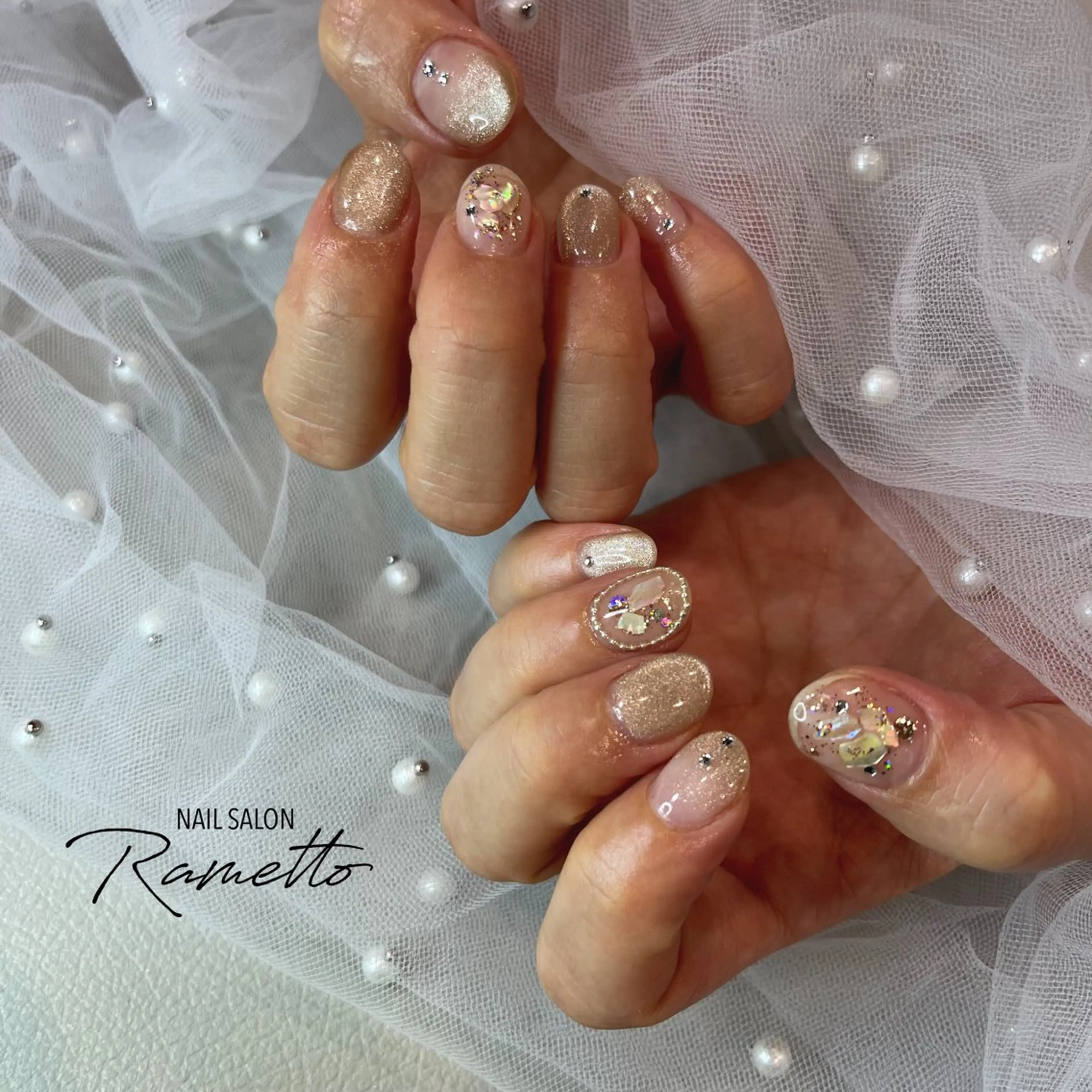 ネイル ハンドネイル NAILSALON Ramettoのネイルデザイン