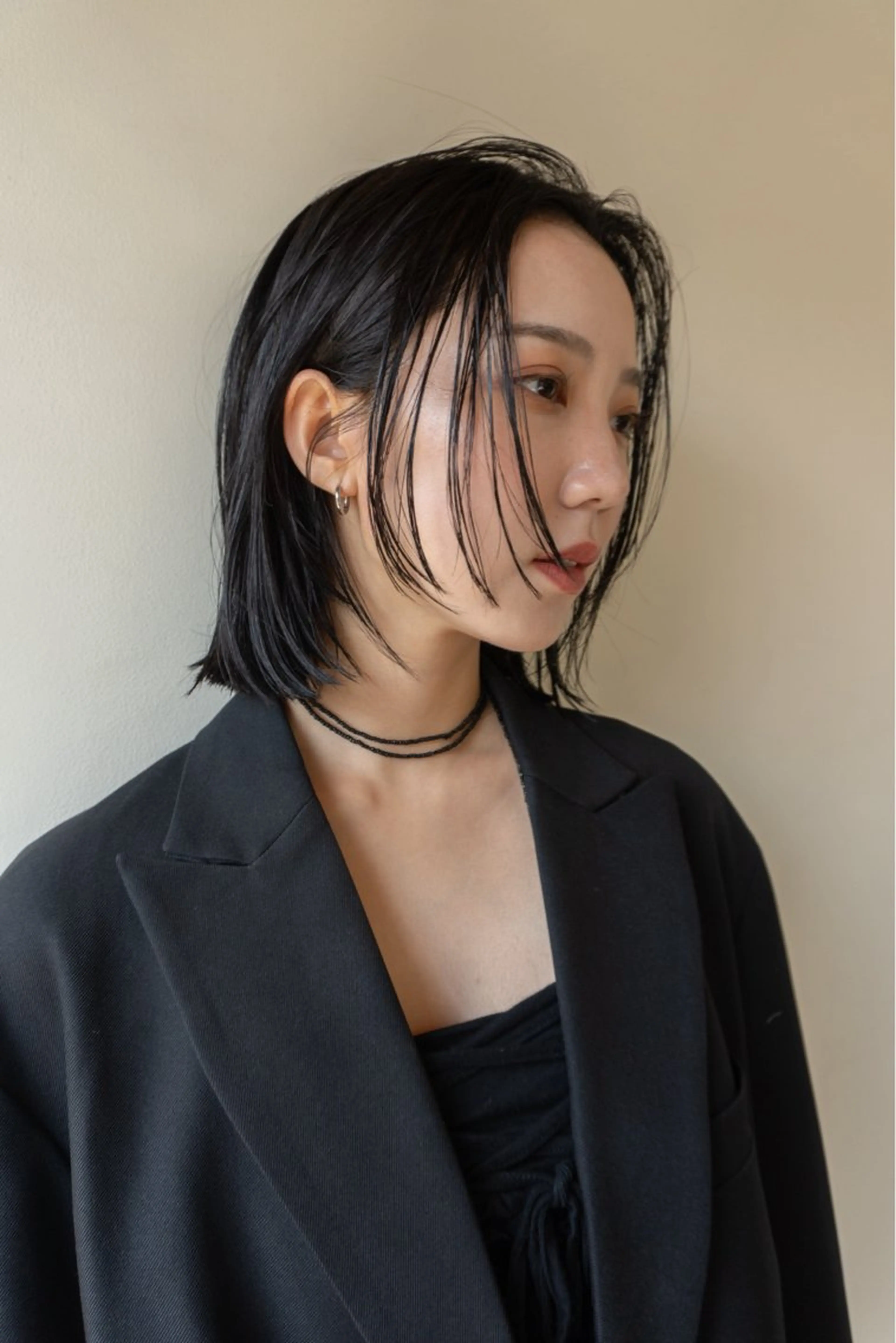 ミディアム レイヤーボブ/ 艶カラー/サナ🌼のヘアスタイル