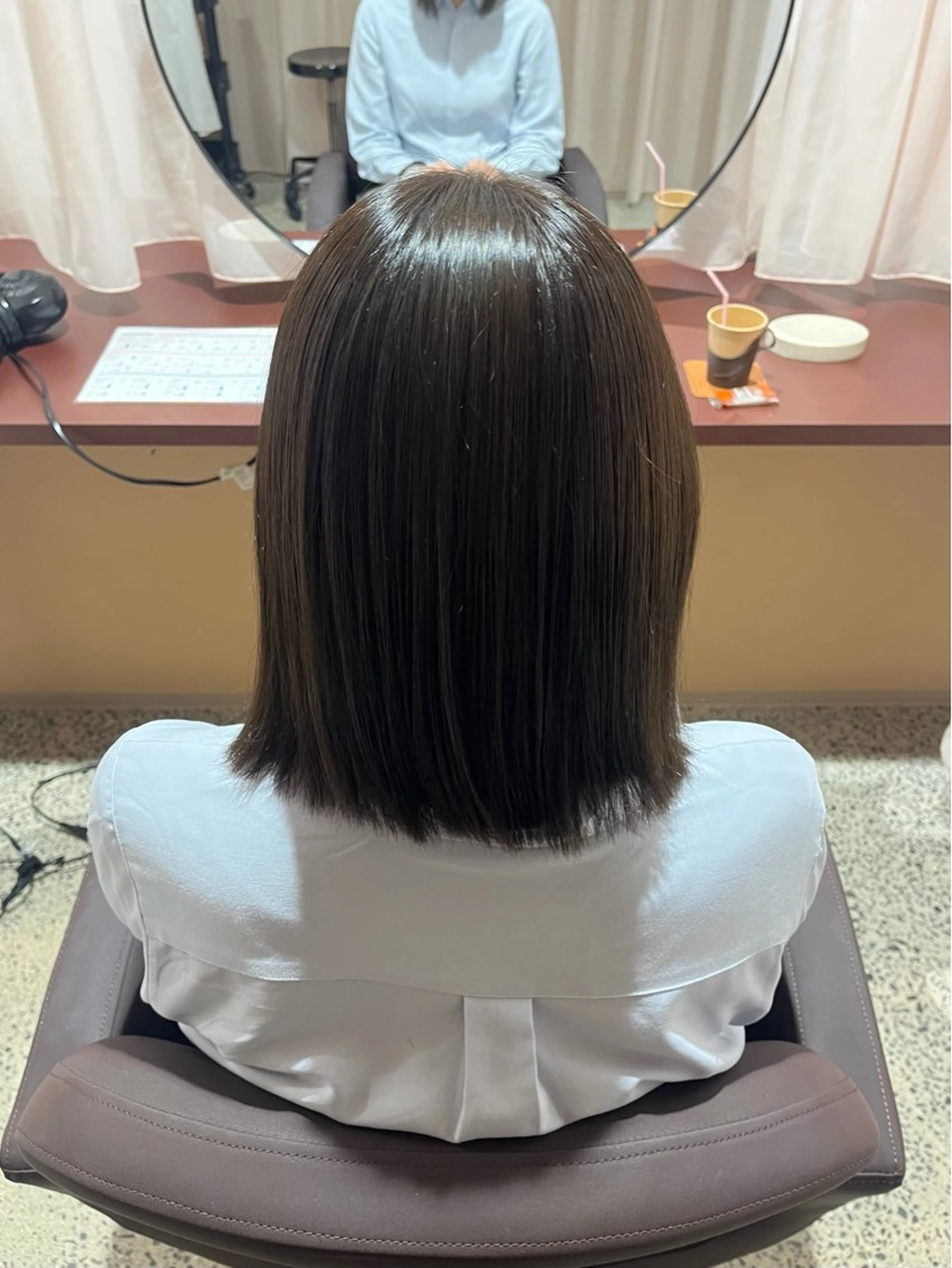 カラー YOKE 桃山台 SAKI♩ ܸのヘアスタイル