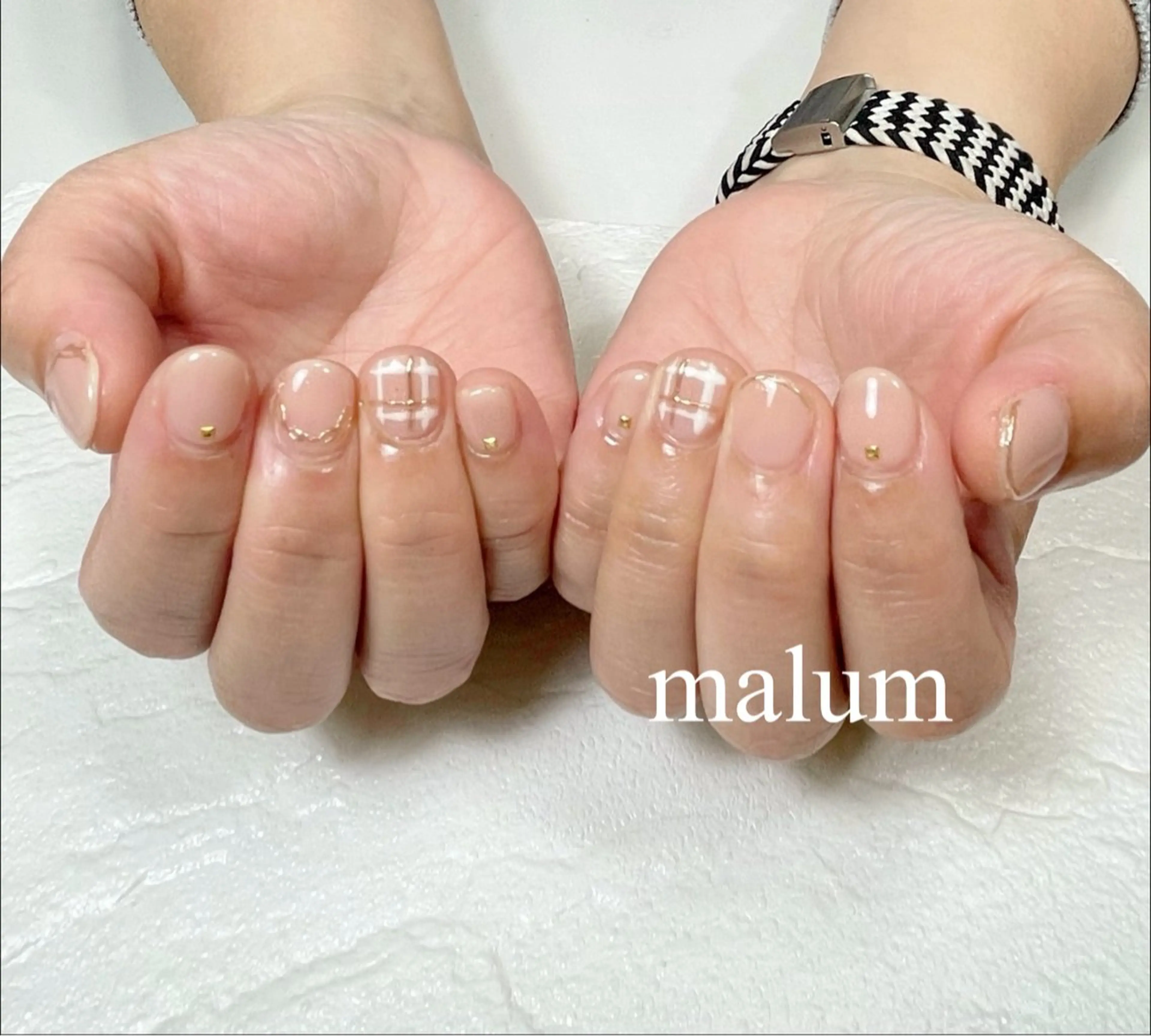 ネイル ハンドネイル malum nailのネイルデザイン