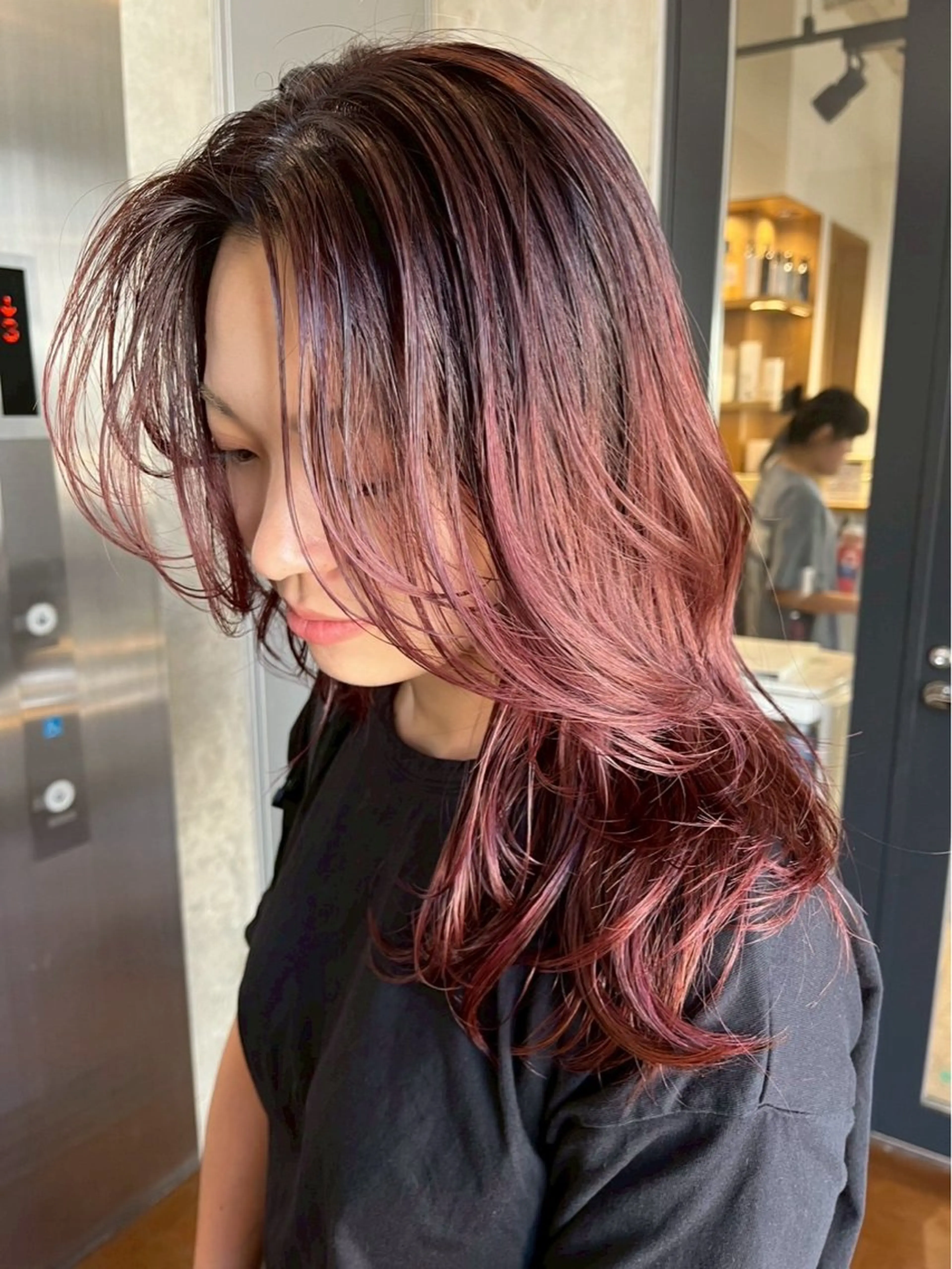 カラー ヘアカラー 🍎ブリーチカラー 🍎KUREA🍎のヘアスタイル