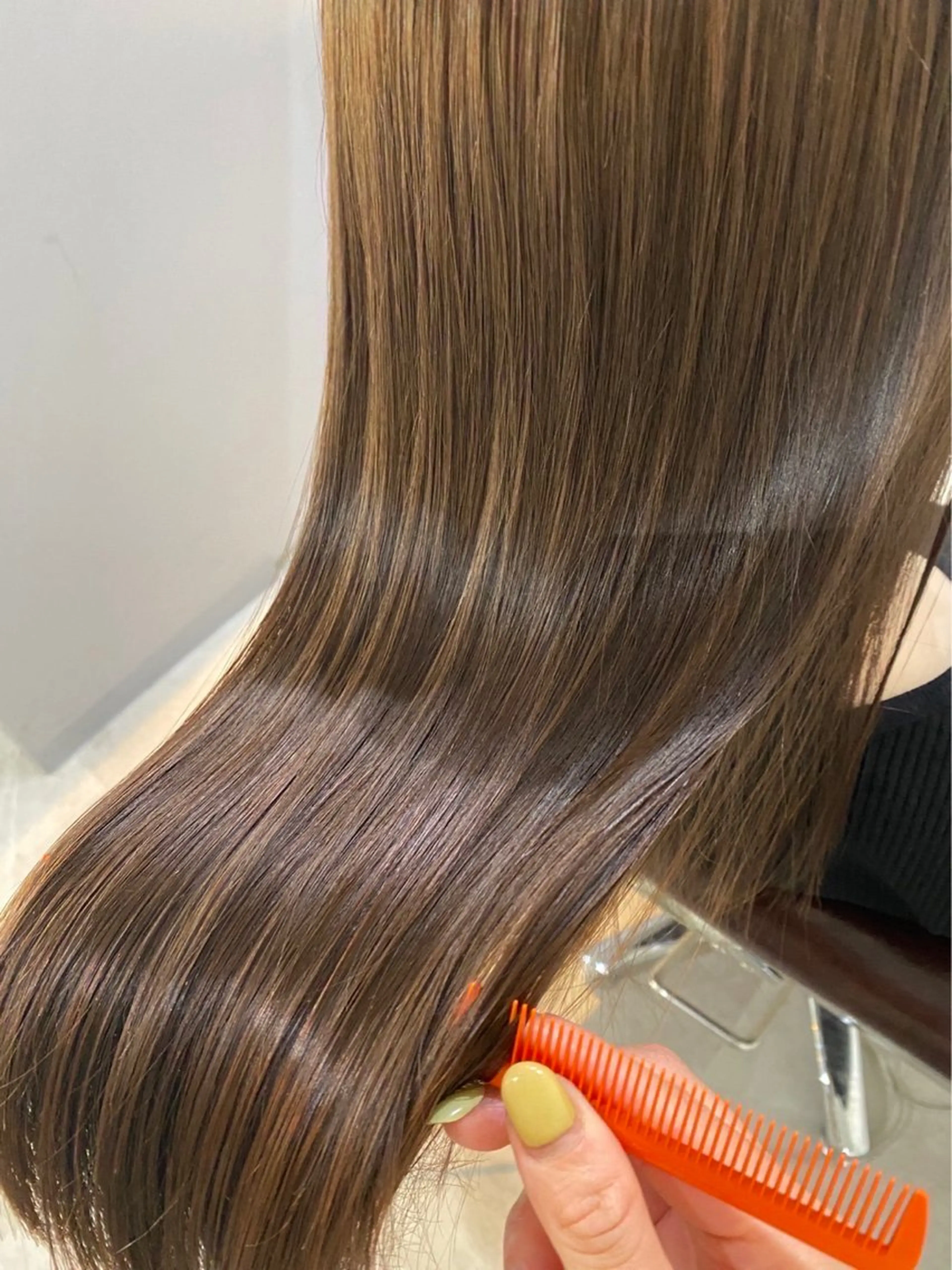 ✨【ミニモ限定】✨カット＋【超音波ヘアカラー】&【超音波トリートメント】✨ロング料金無料✨の写真