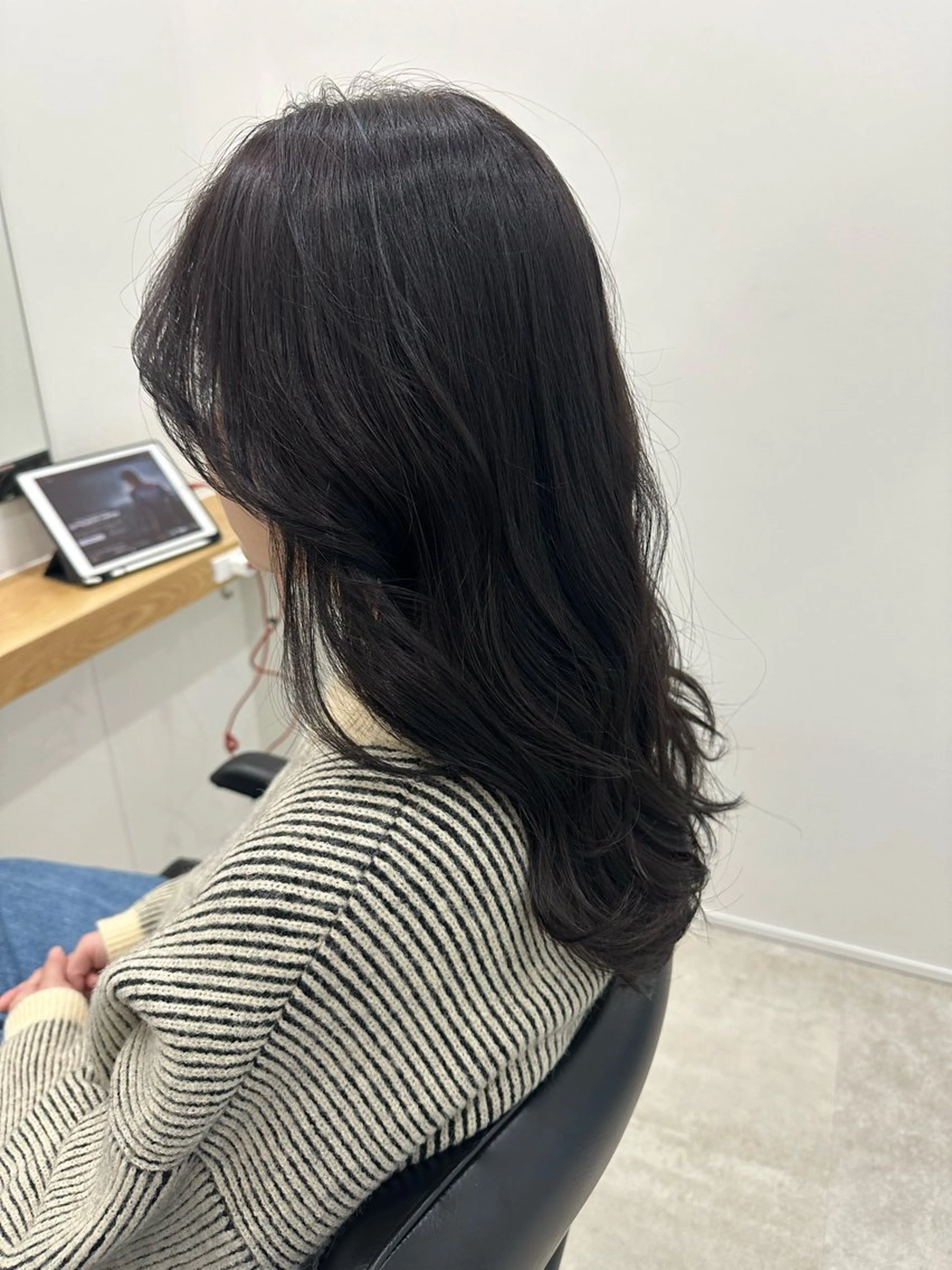 ロング カラー カット ヘアカラー トリートメント レイヤー/ナチュラル 💐nao.のヘアスタイル