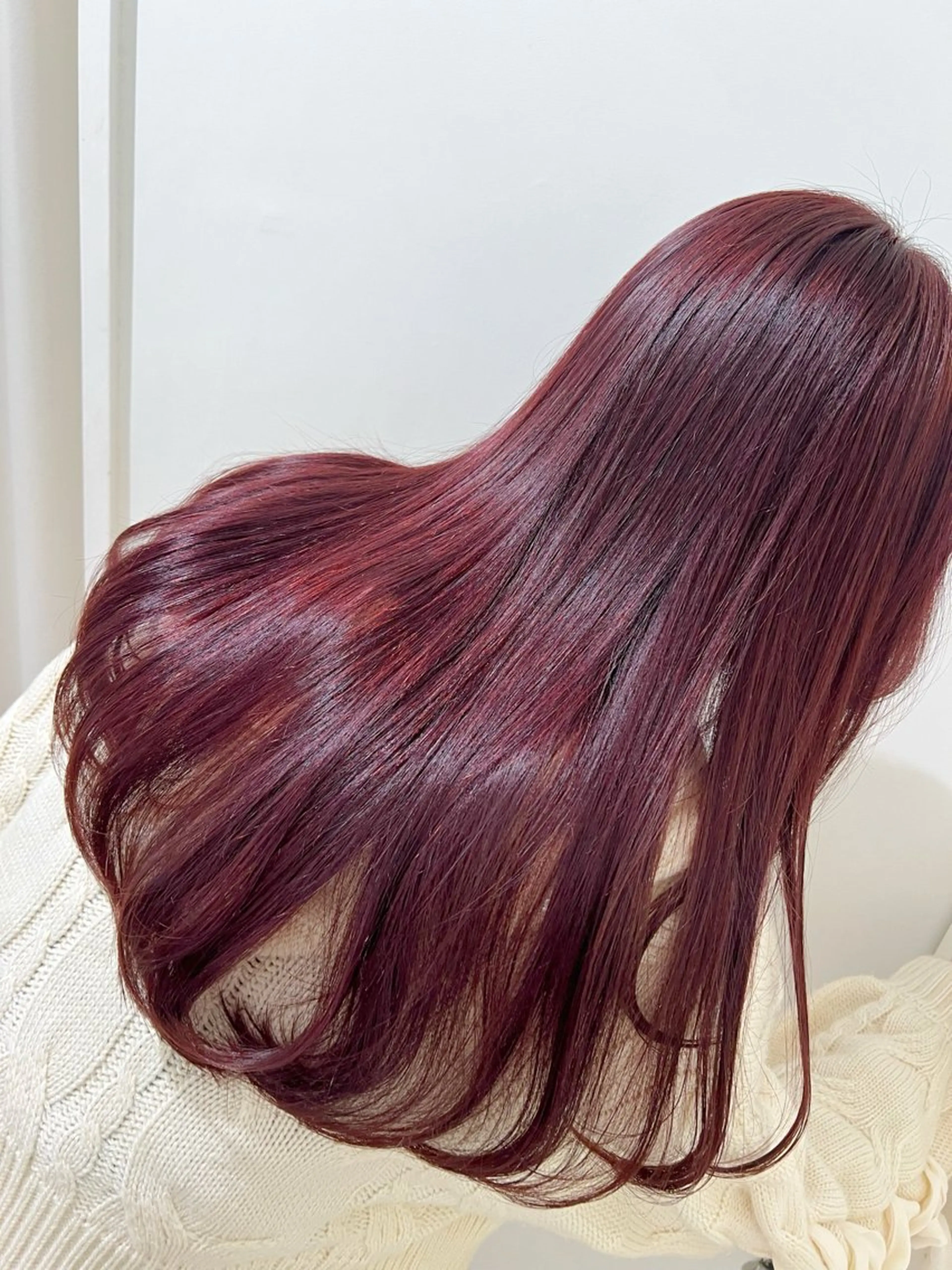 ロング カラー ヘアアレンジ ブリーチ ブリーチなしカラー ピンクカラー 髪質改善 トリートメント ヘアカラー 新宿color🐝 AYAKA🌈💖のヘアスタイル