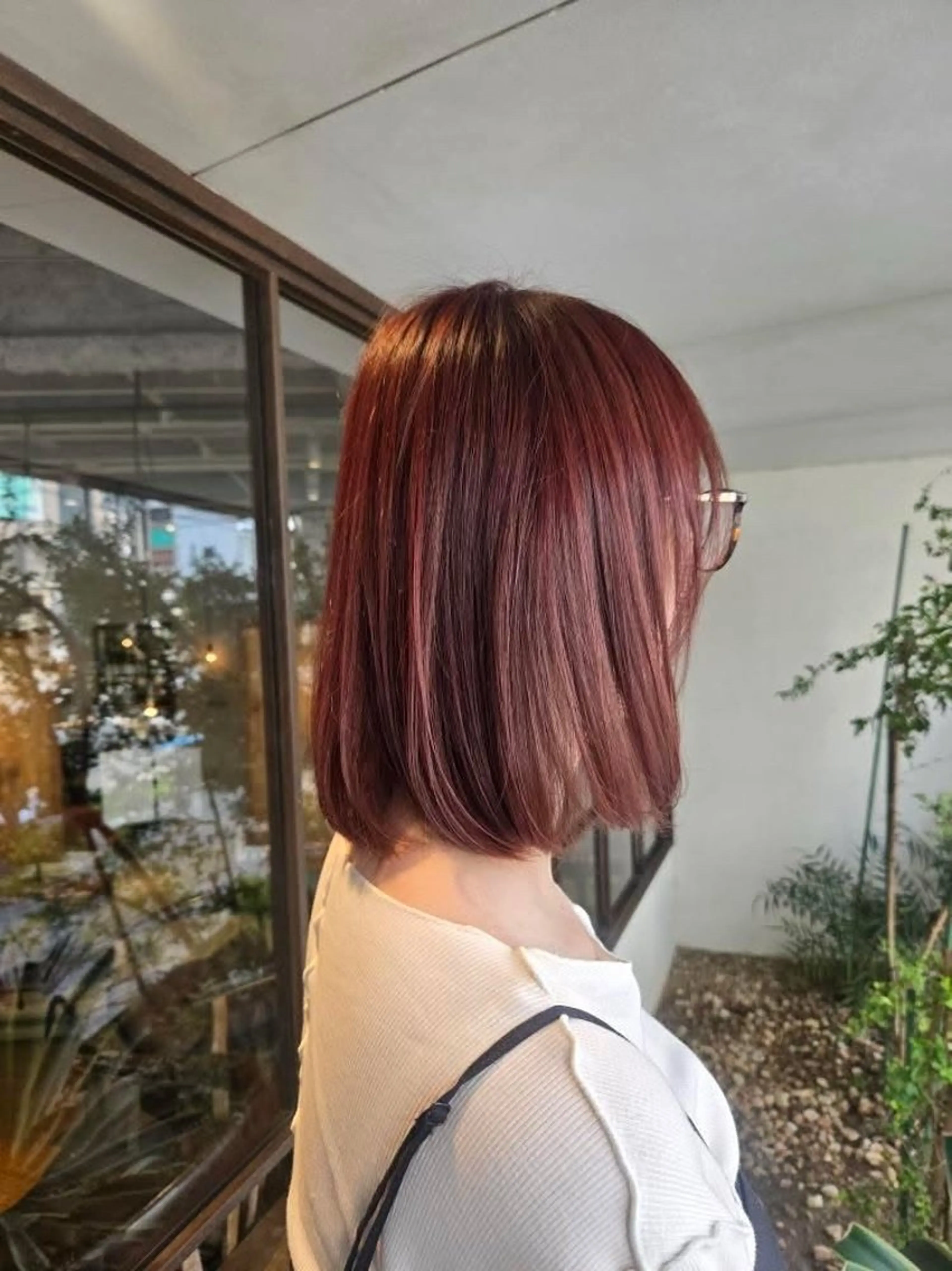 ショート カラー カット ヘアカラー 韓国好き🇰🇷 美容師MIKUのヘアスタイル