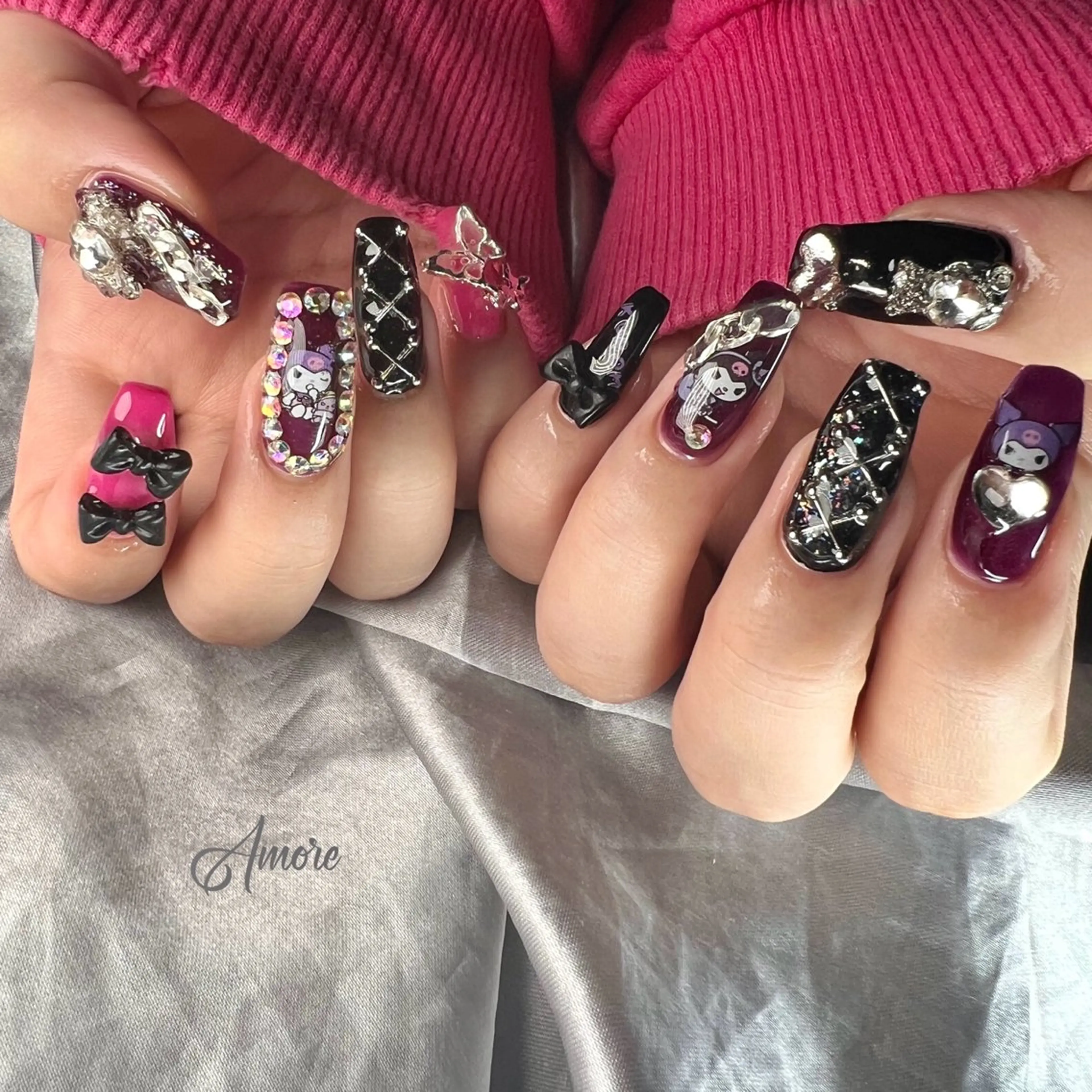 ネイル ジェルネイル 韓国ネイル パラジェル You kyehwaのネイルデザイン