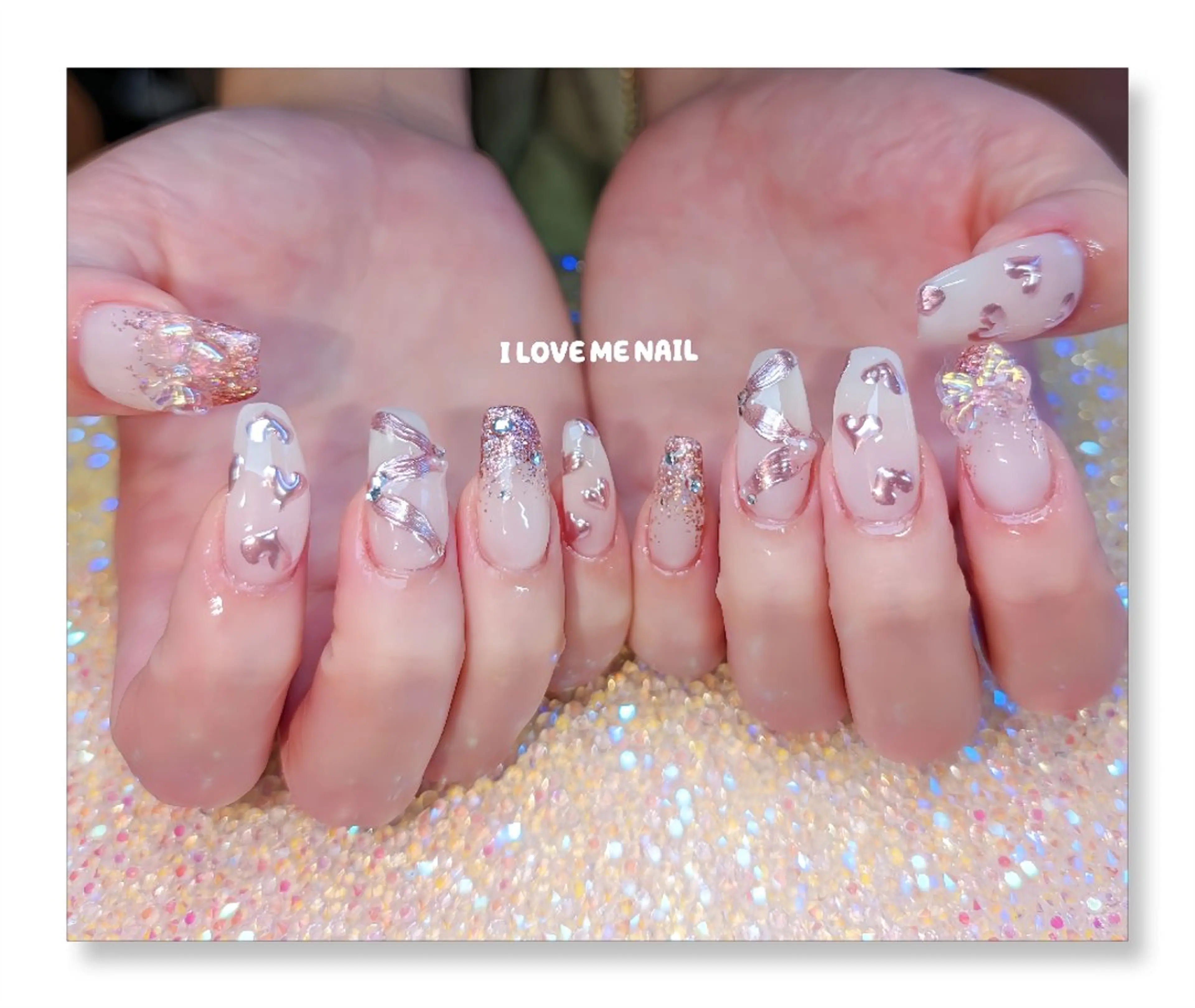 ネイル ハンドネイル I LOVE ME NAIL.｡.:*♡のネイルデザイン