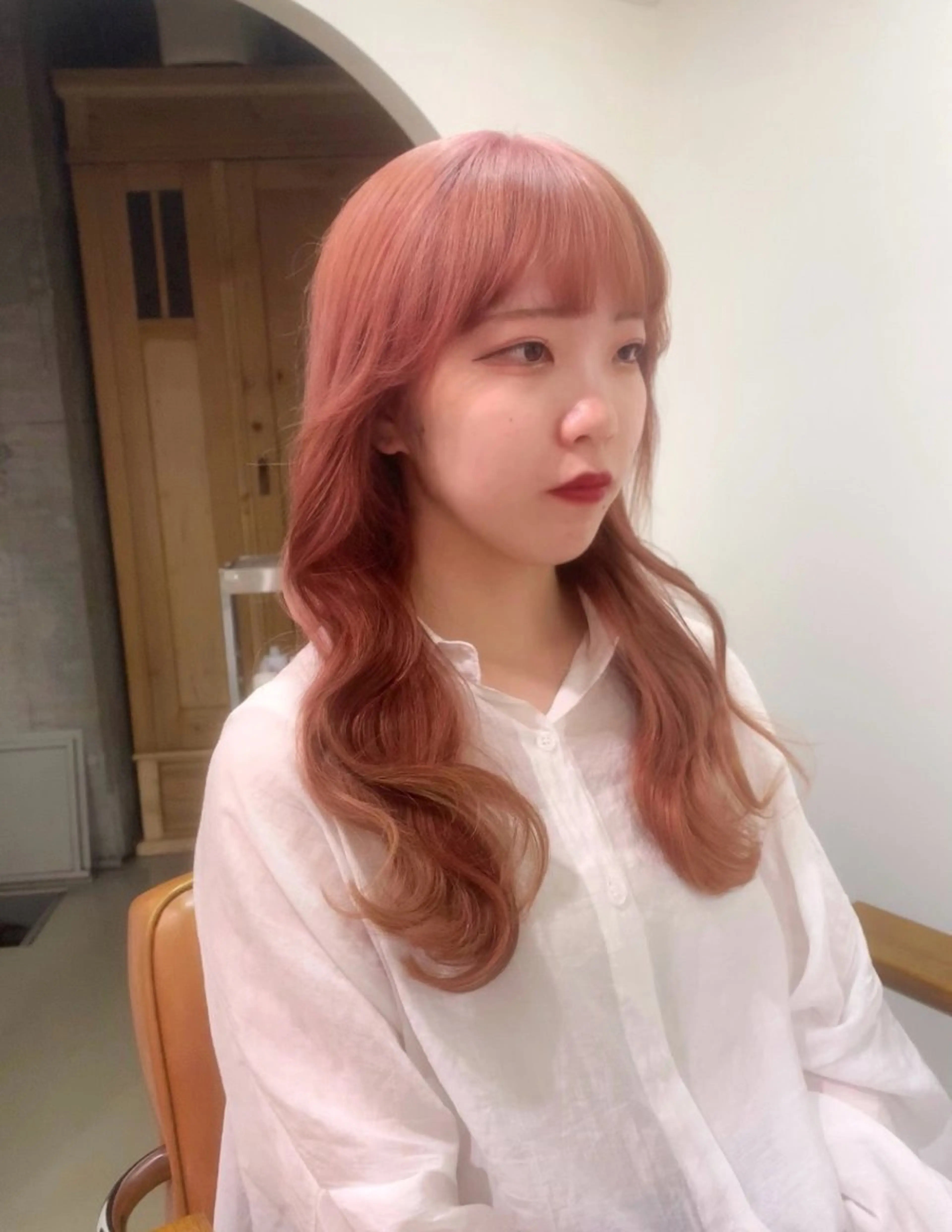 ロング mirai/レイヤー ボブ/デザインのヘアスタイル