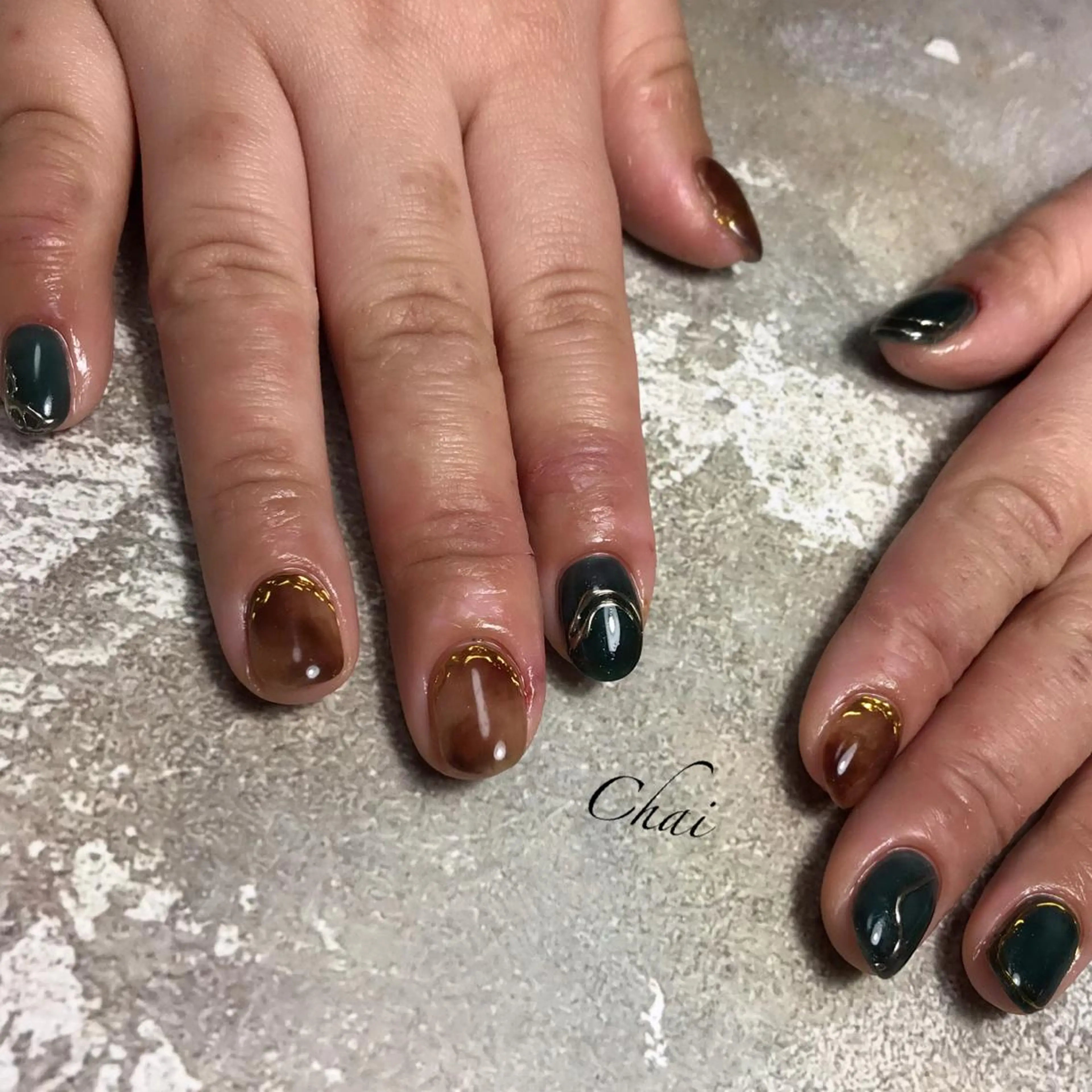 ネイル ハンドネイル 💅chainail _aiのネイルデザイン