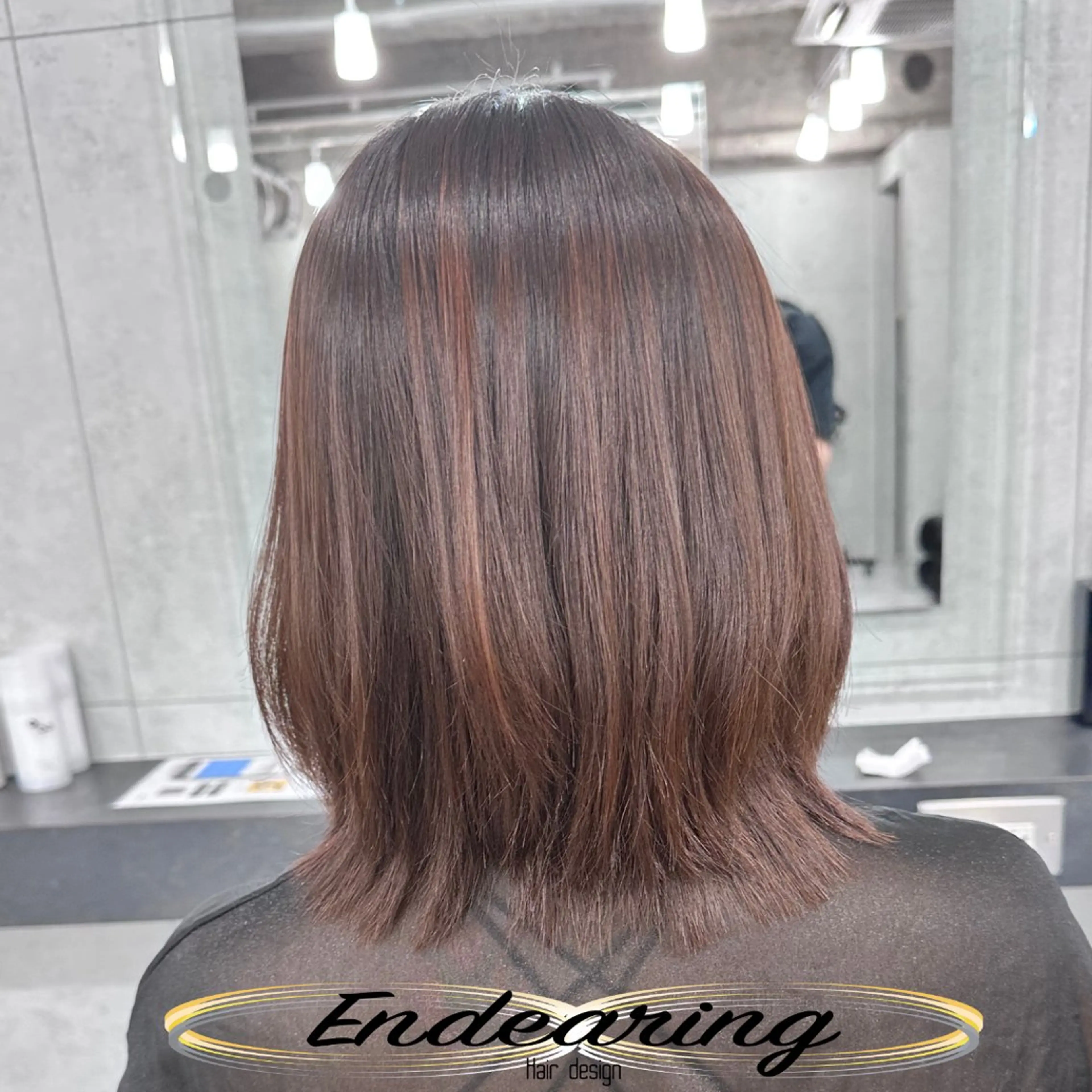 カラー ベージュカラー ブラウンカラー カット ヘアカラー Endearing 銀座/レイヤーカットのヘアスタイル