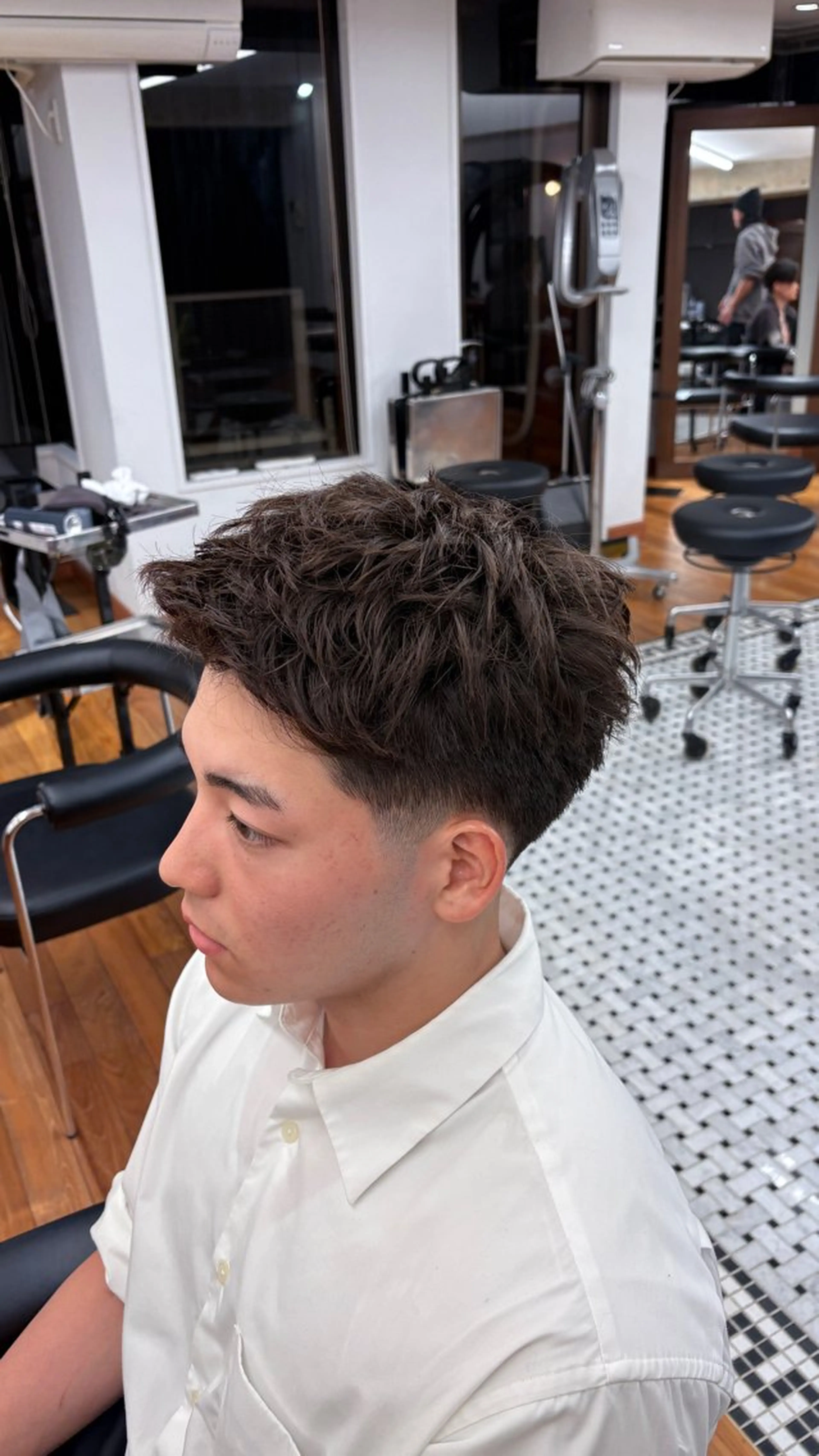 ショート メンズ メンズベリーショート ベリーショート ショートヘア メンズカット 髙橋創のヘアスタイル