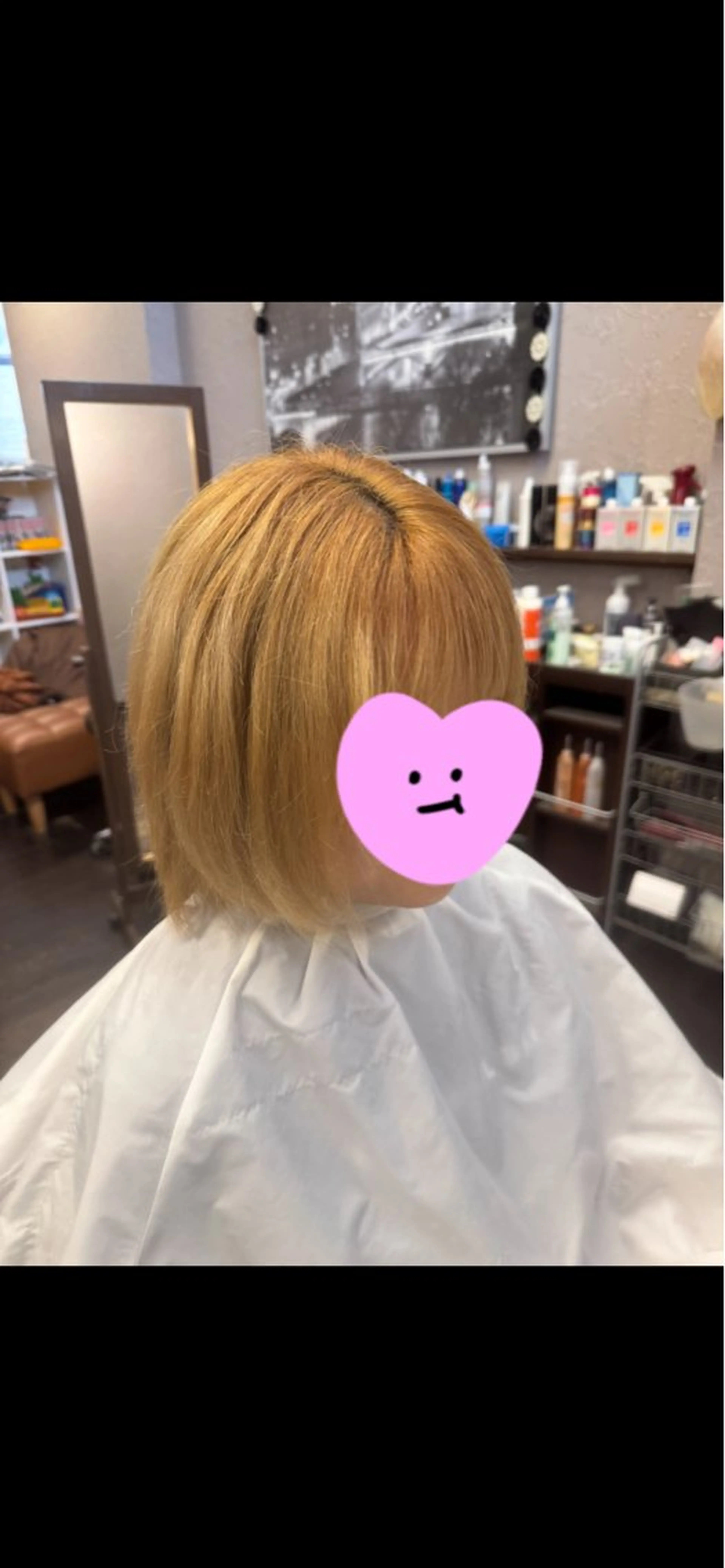 ミディアム ふくもと ゆうこのヘアスタイル