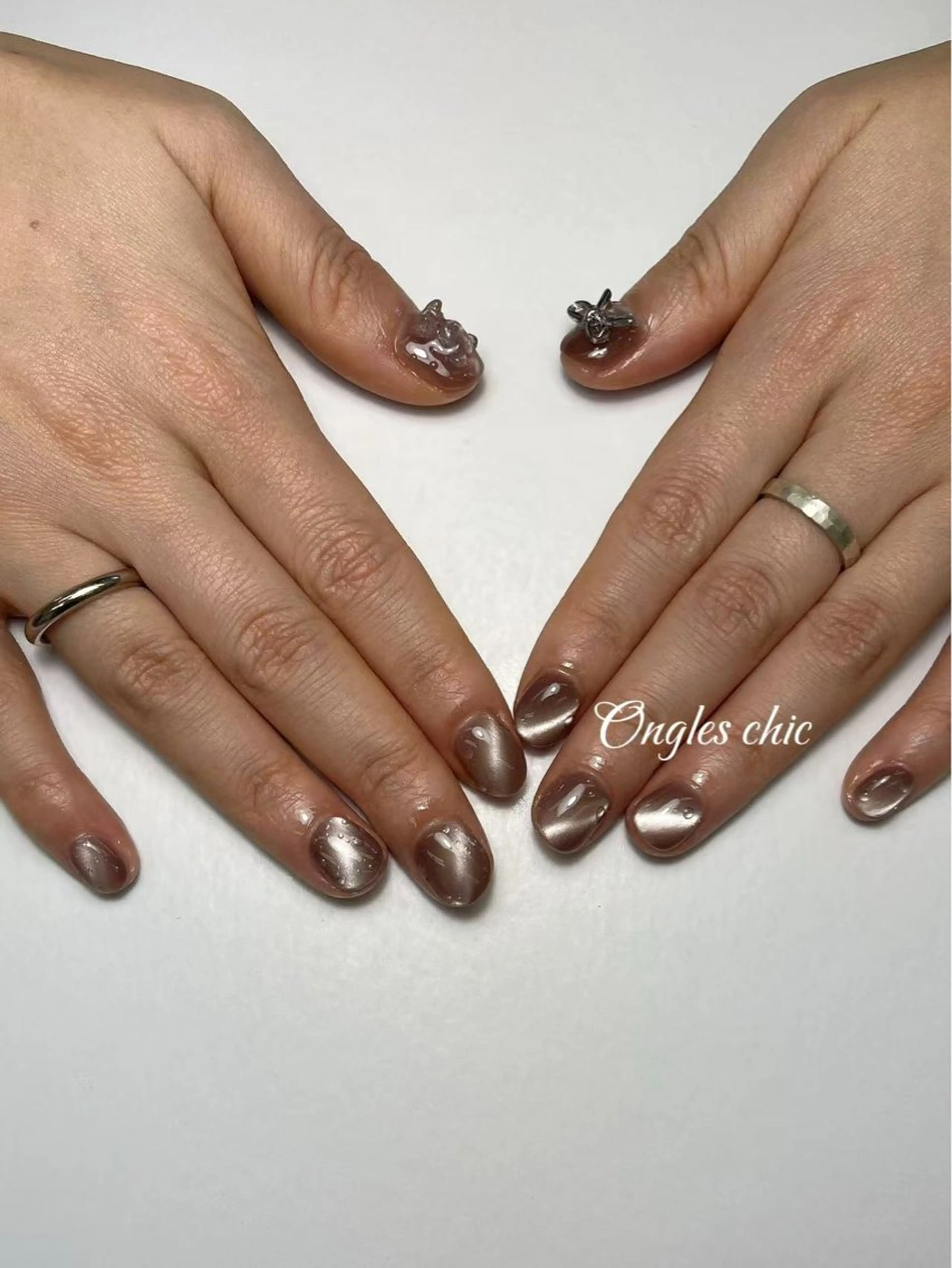 ネイル ハンドネイル ハンドケア ongles chicのネイルデザイン