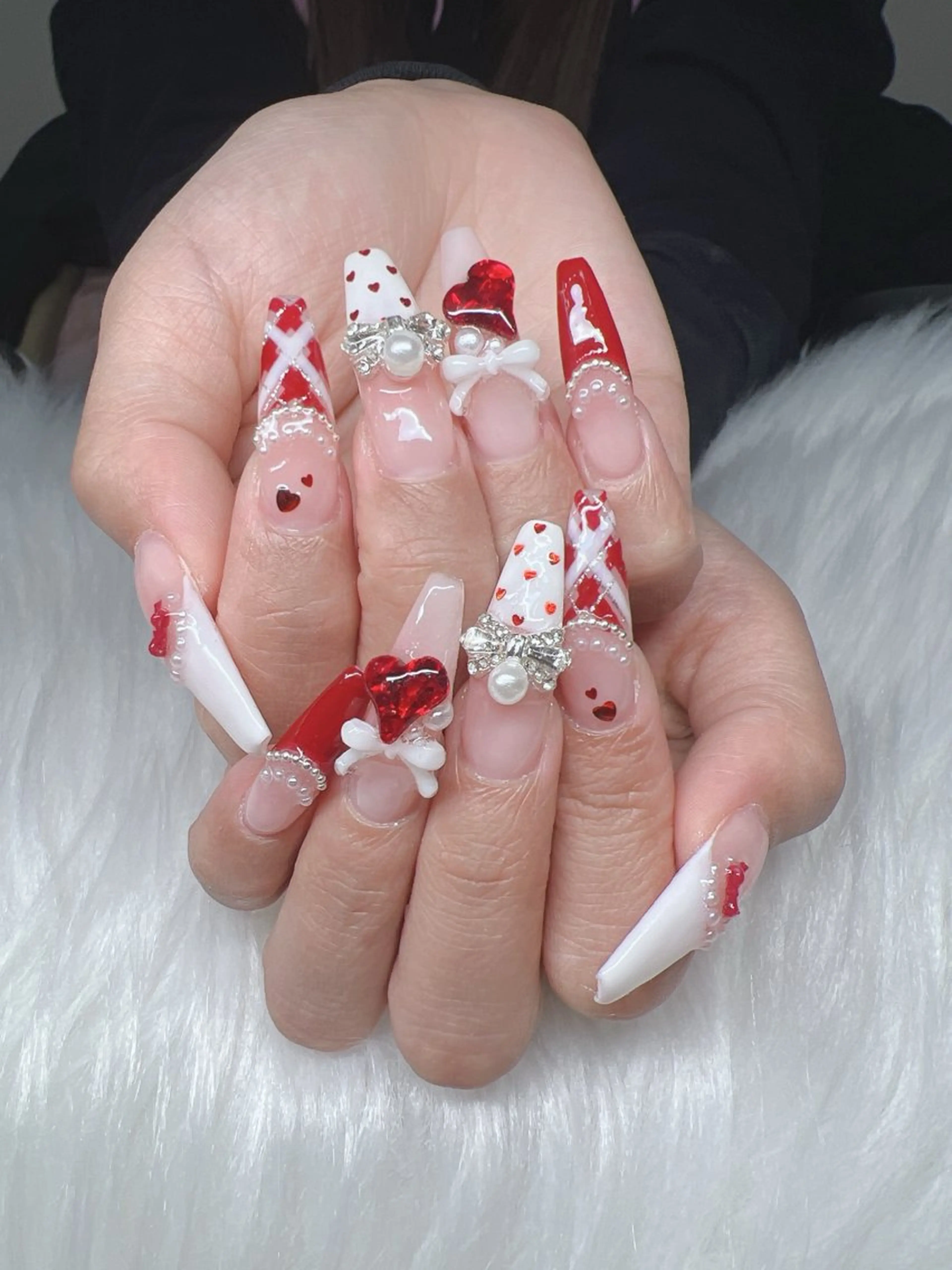 ネイル ハンドネイル Lee Nails チップ長さだし専門店のネイルデザイン