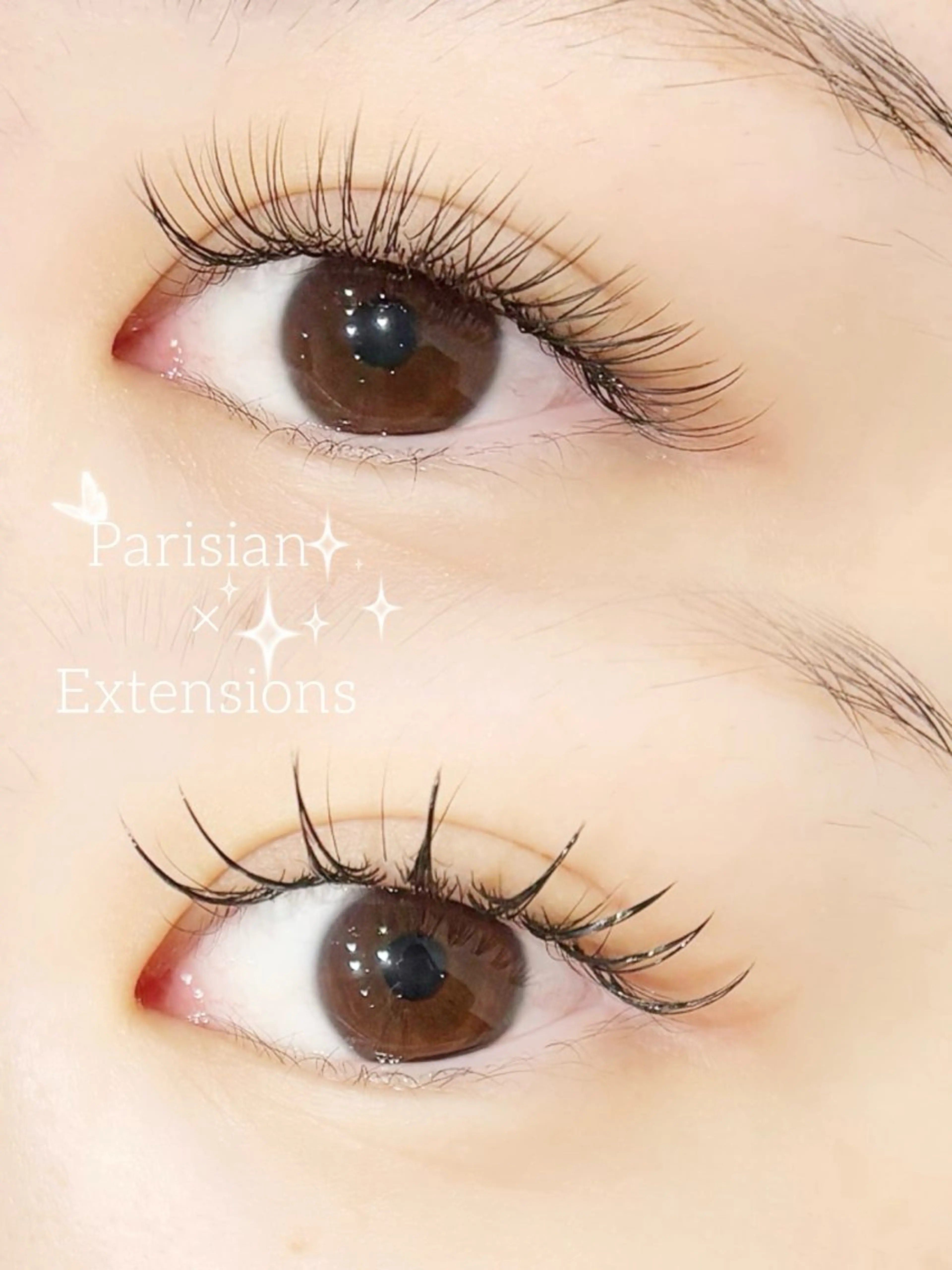 マツエク・マツパ ナチュラル マツパ 🎀アイドル🎀 まつ毛YUA🍒のマツエク・マツパデザイン