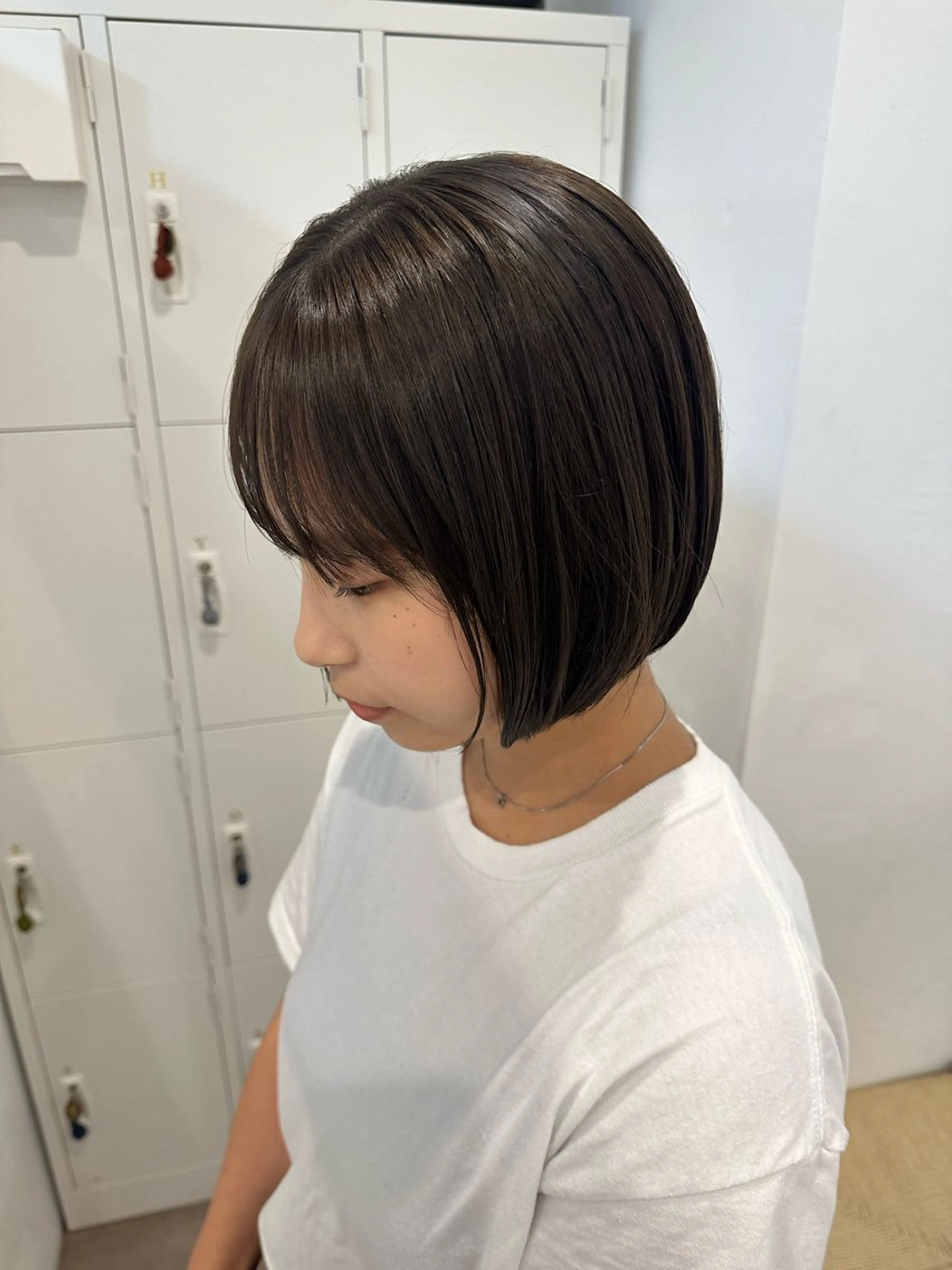 【柔らかいカラーはこれ！】ブリーチなしダブルカラー＋髪質改善オージュアトリートメントの写真