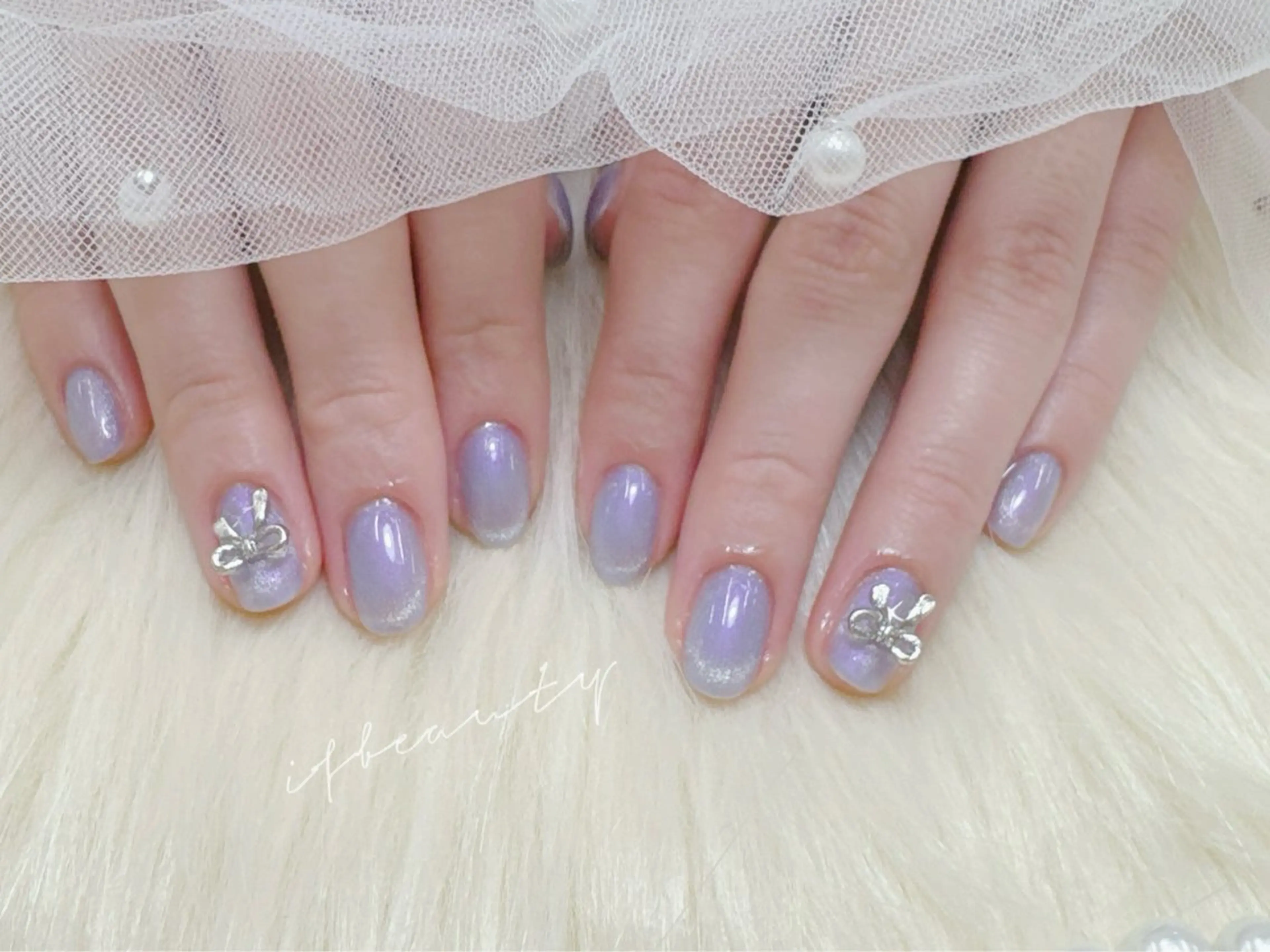 ネイル マグネットネイル ハンドネイル 💓mi.o Nail御徒町店のネイルデザイン