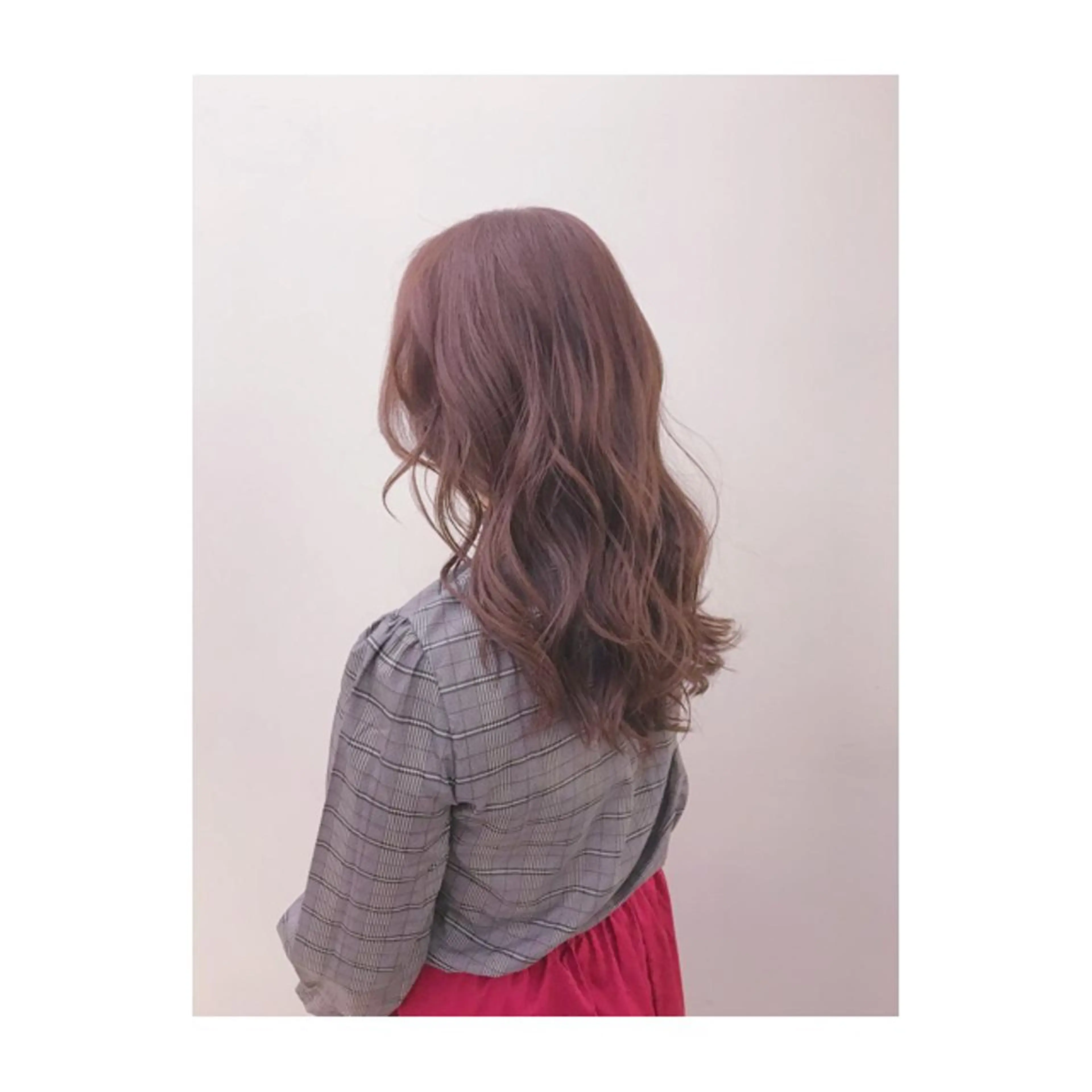 ロング カラー 永岡 鉄平のヘアスタイル