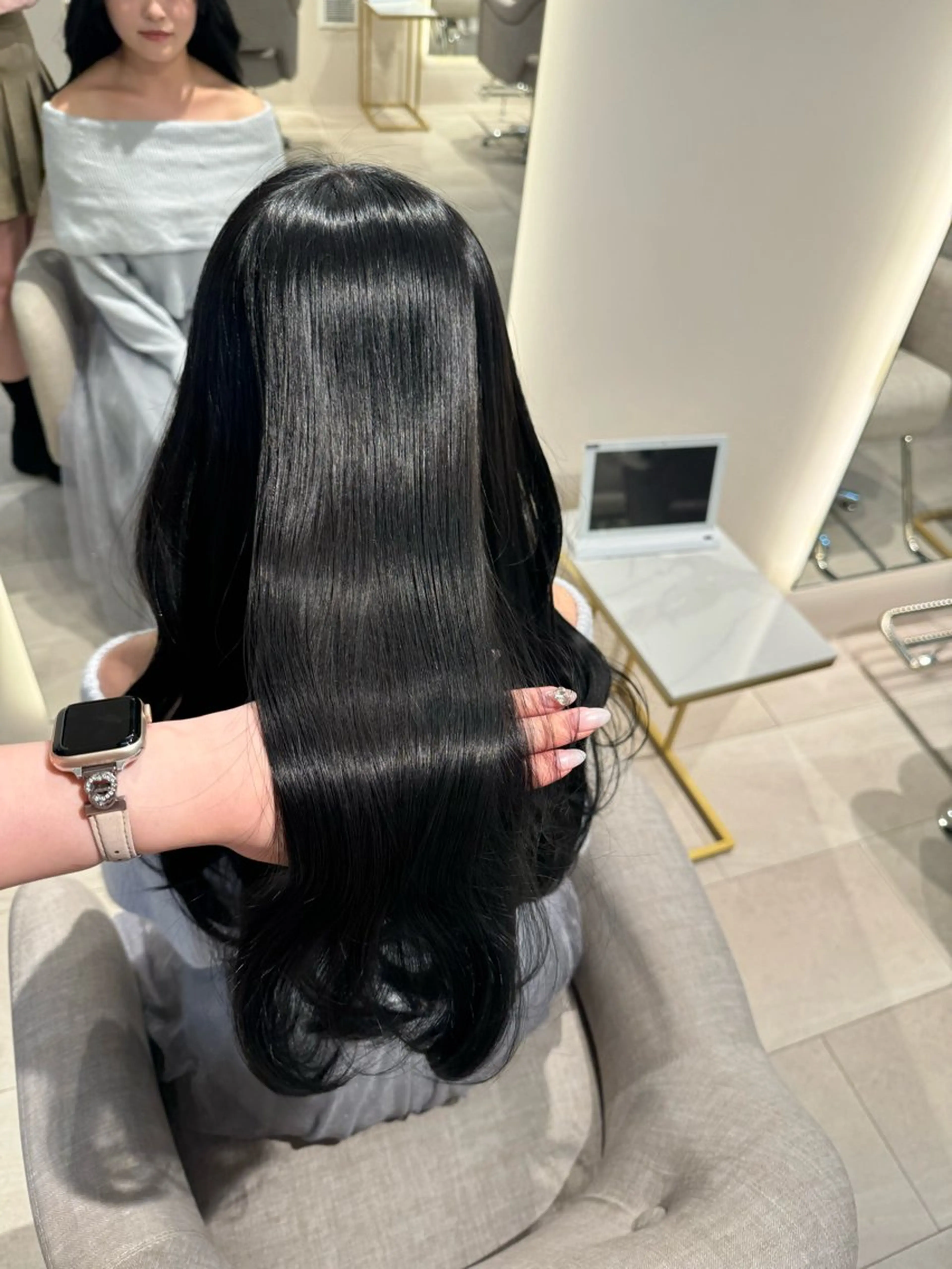 💘整えカット（​〜​1cm 毛量調整なし）＋ケアカラー💘の写真