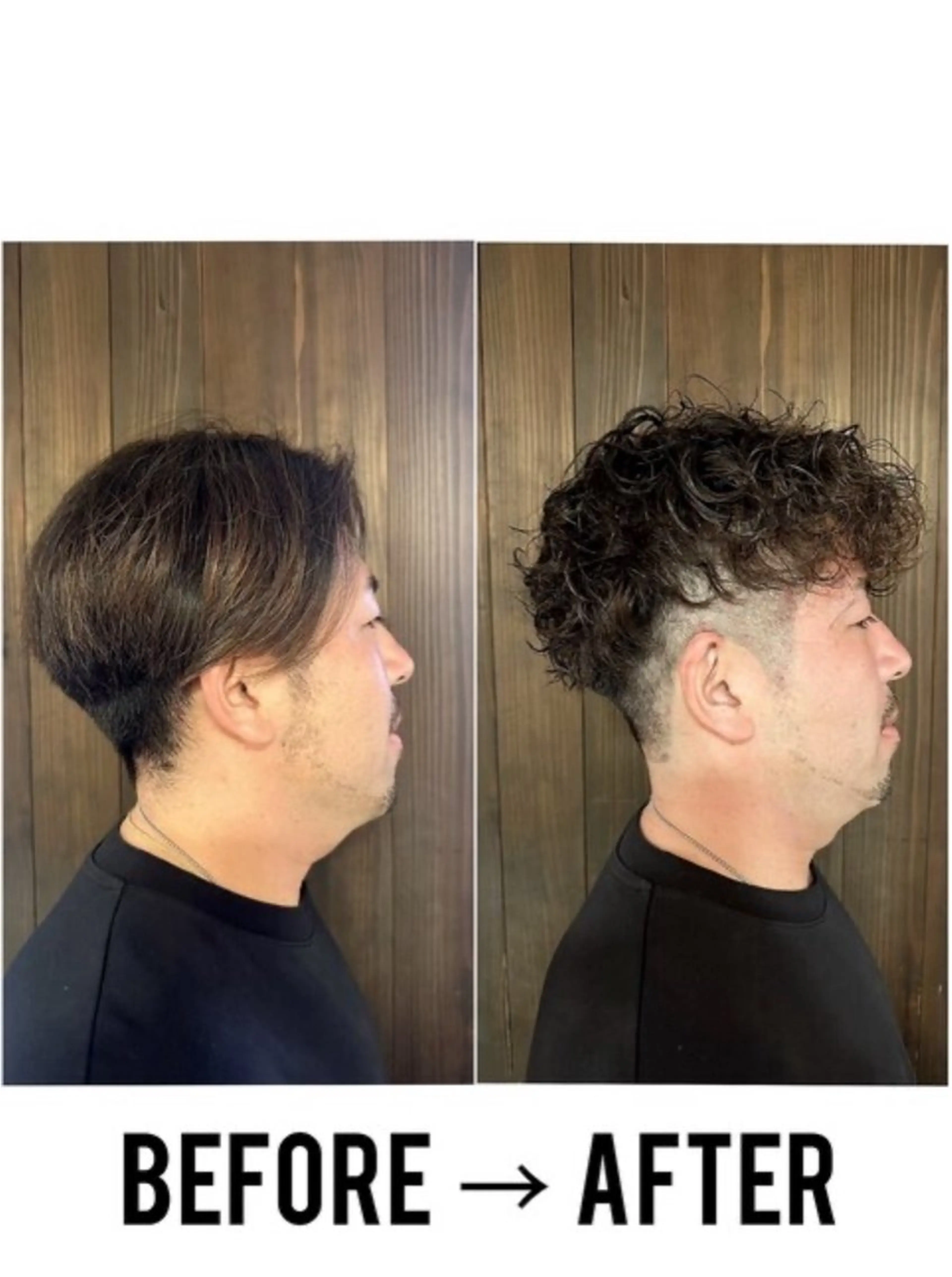 ショート パーマ メンズ 早稲田/メンズ専門 /フェード/葛西裕季のヘアスタイル