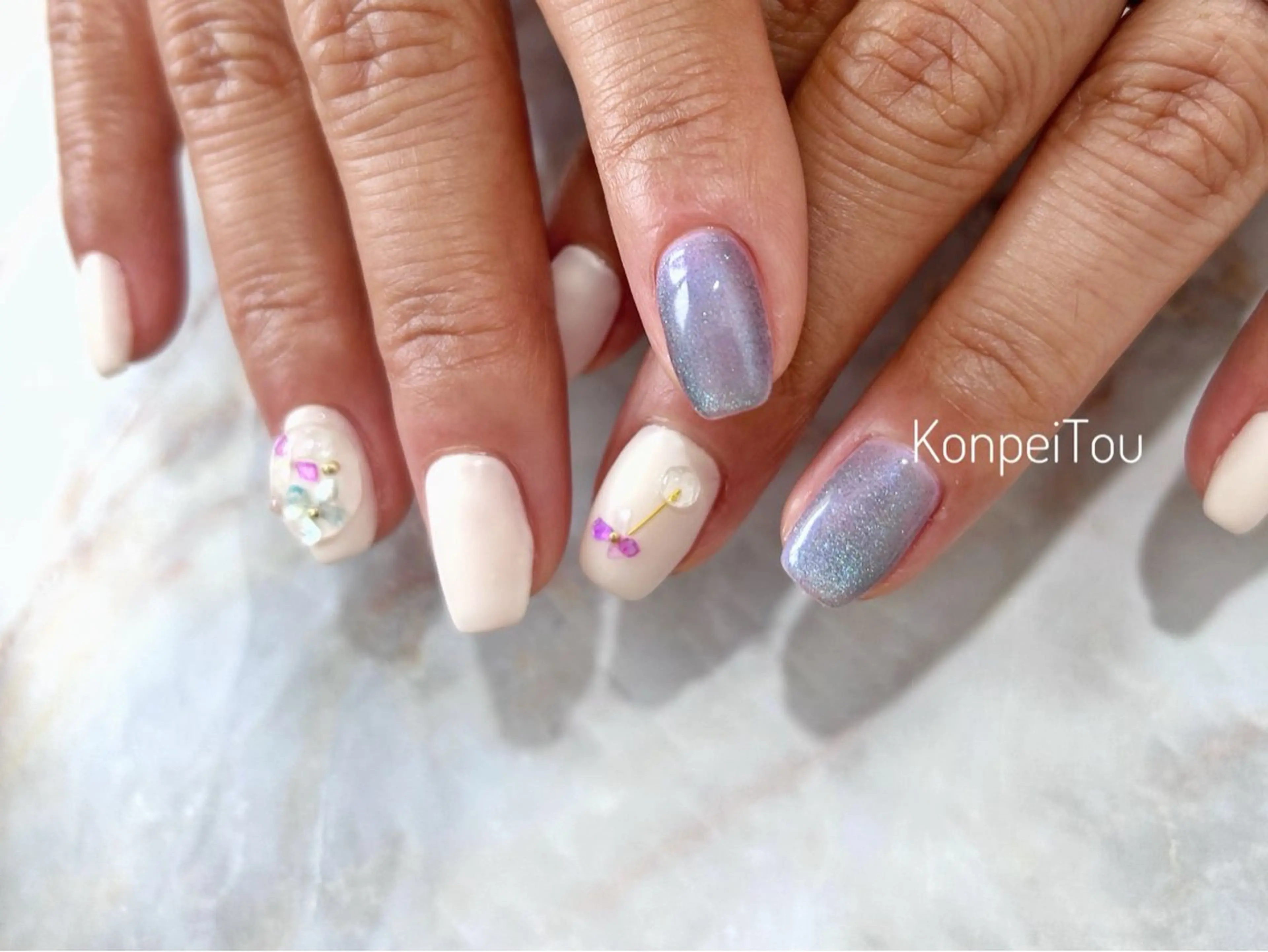 ネイル ハンドネイル おうちのネイルサロン KonpeiTouのネイルデザイン