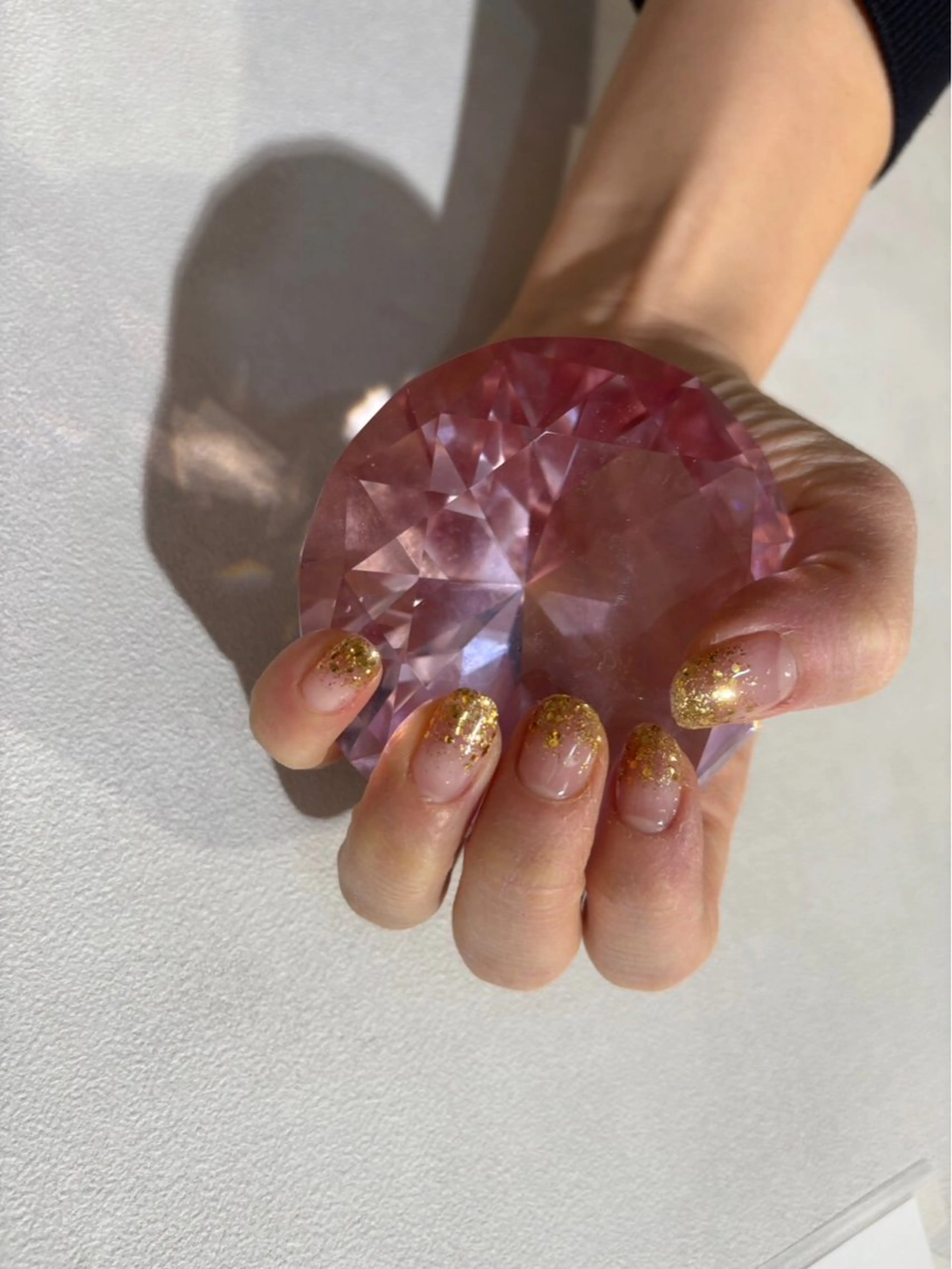 ワンカラー・ラメグラ¥4500の写真