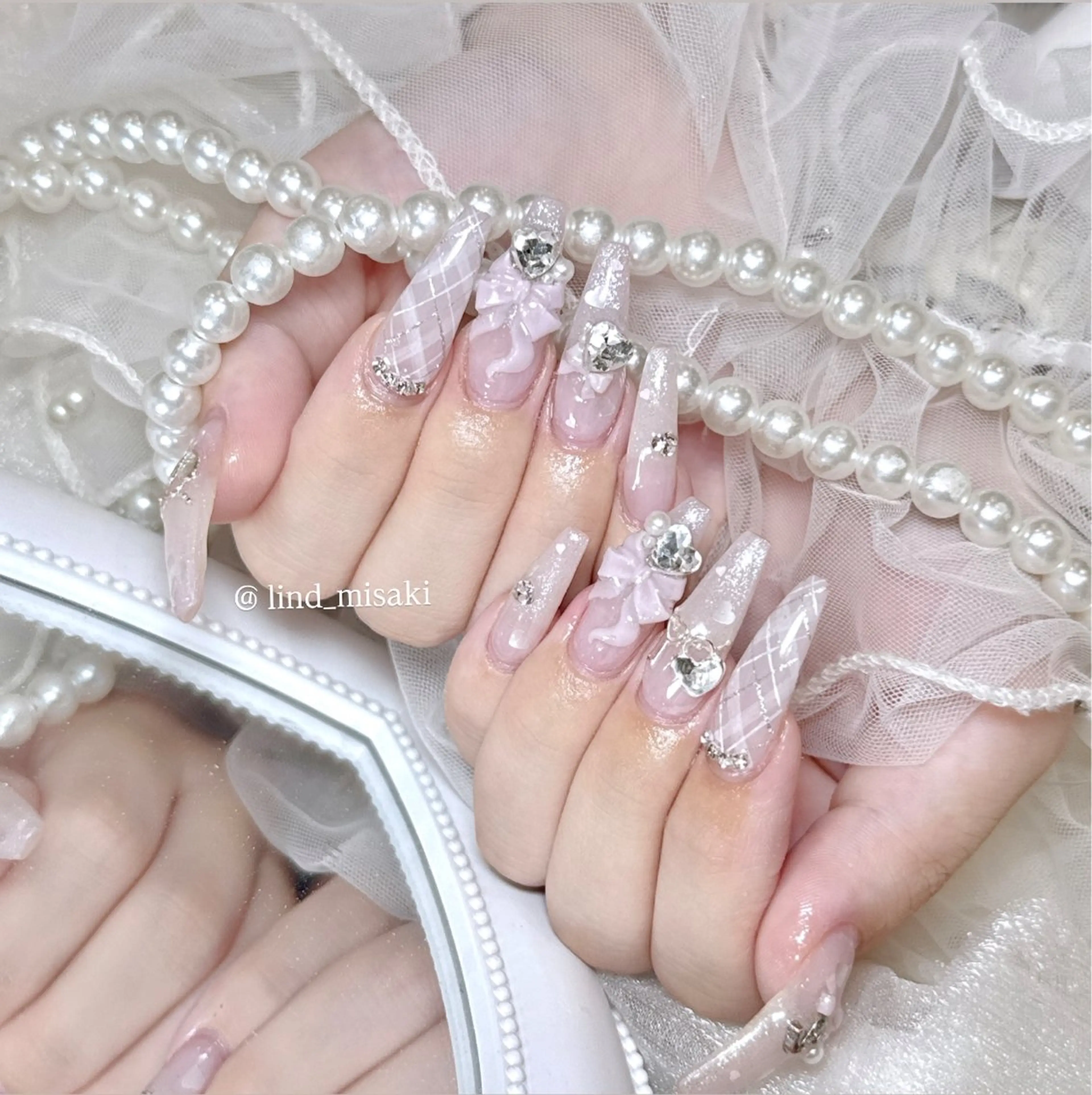 ネイル lind 天王寺店 Misaki♡のネイルデザイン