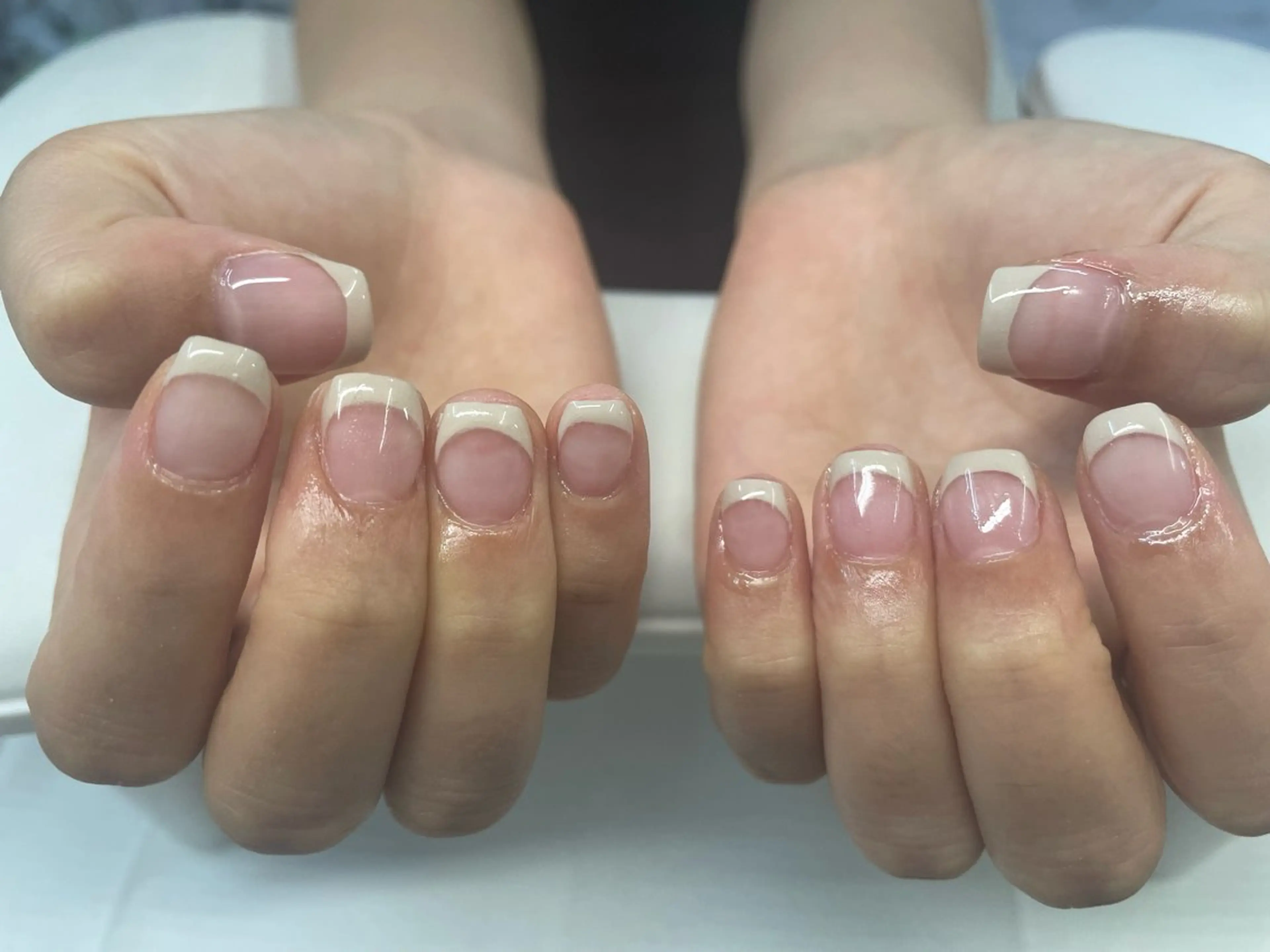 ネイル フレンチネイル CanI練馬 SAORIのネイルデザイン