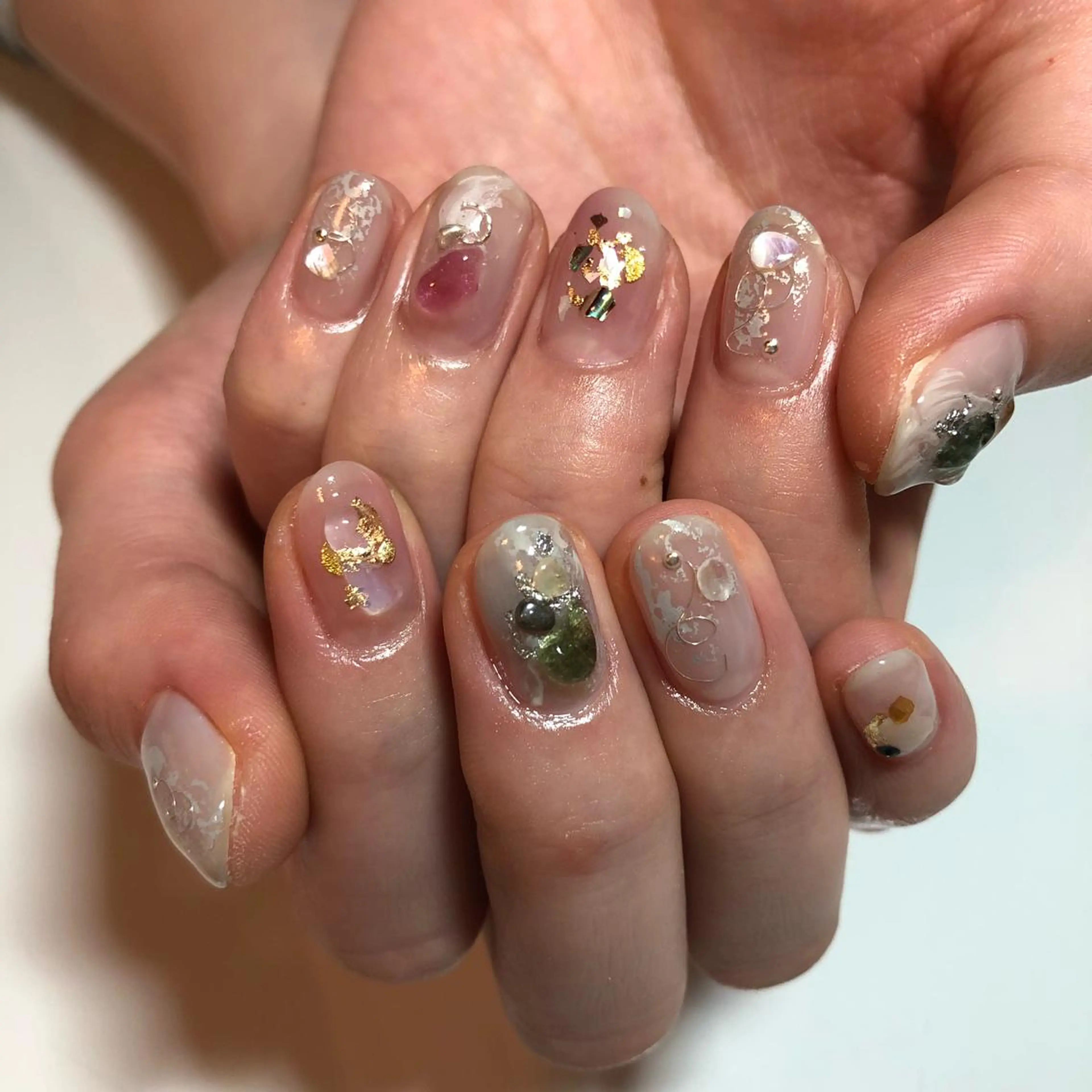 ネイル ニュアンスネイル 米田 律子のネイルデザイン