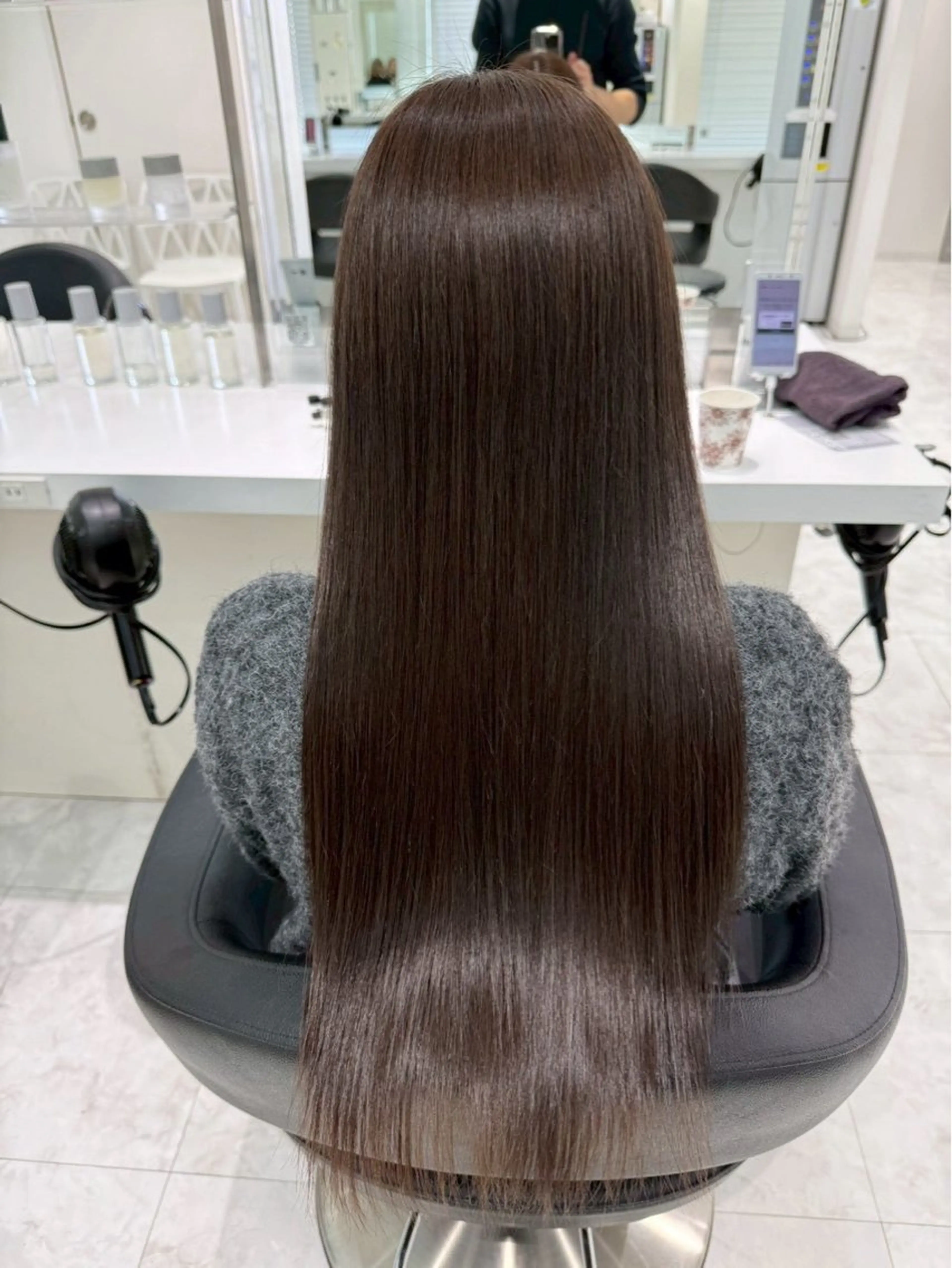 ロング カラー 🤍透明感·ツヤ感 カラー/mai‎🤍のヘアスタイル