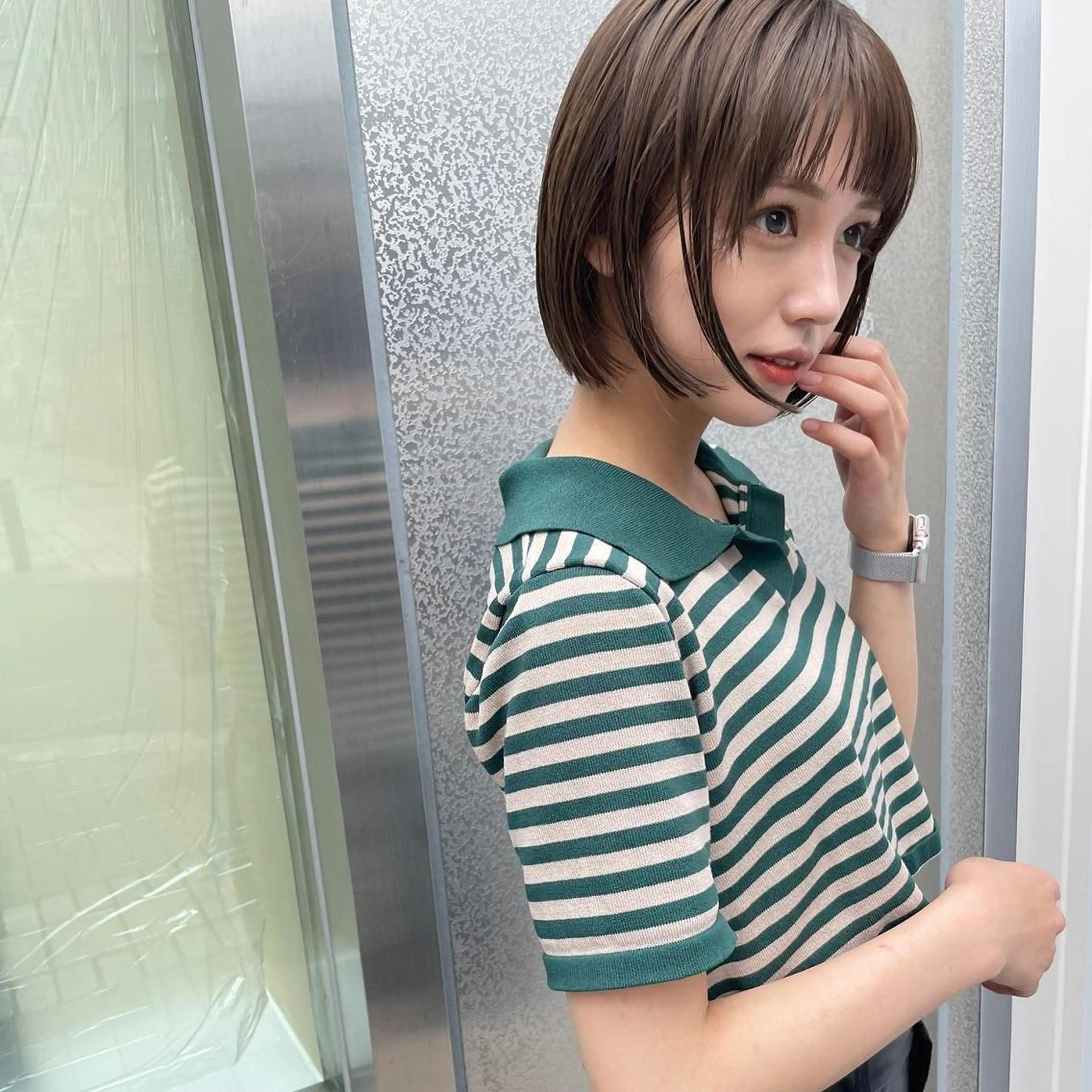 ショート 河原 亮のヘアスタイル