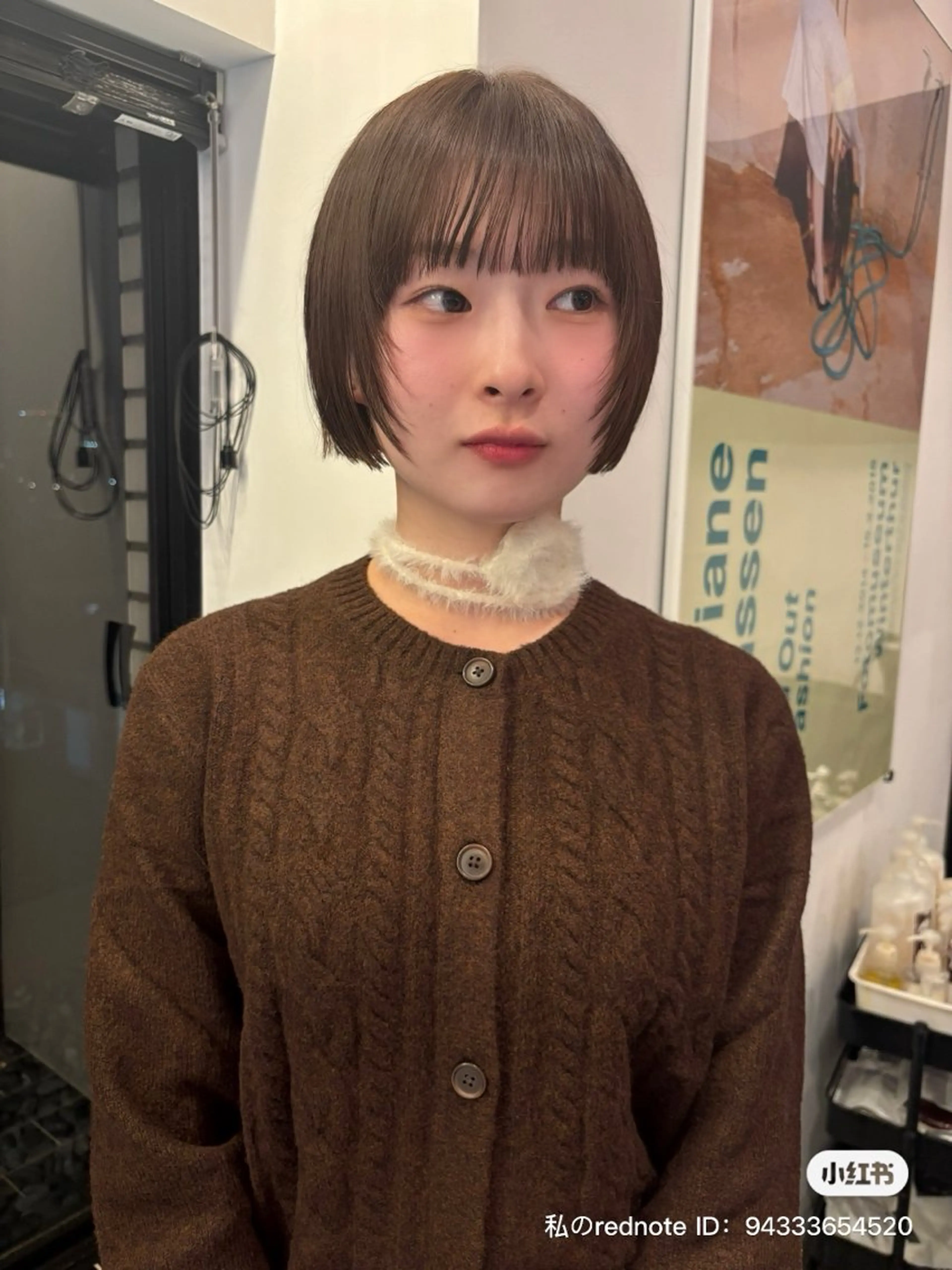 ショート カラー カット ヘアカラー riria/ボブ /透明感カラー🎀のヘアスタイル