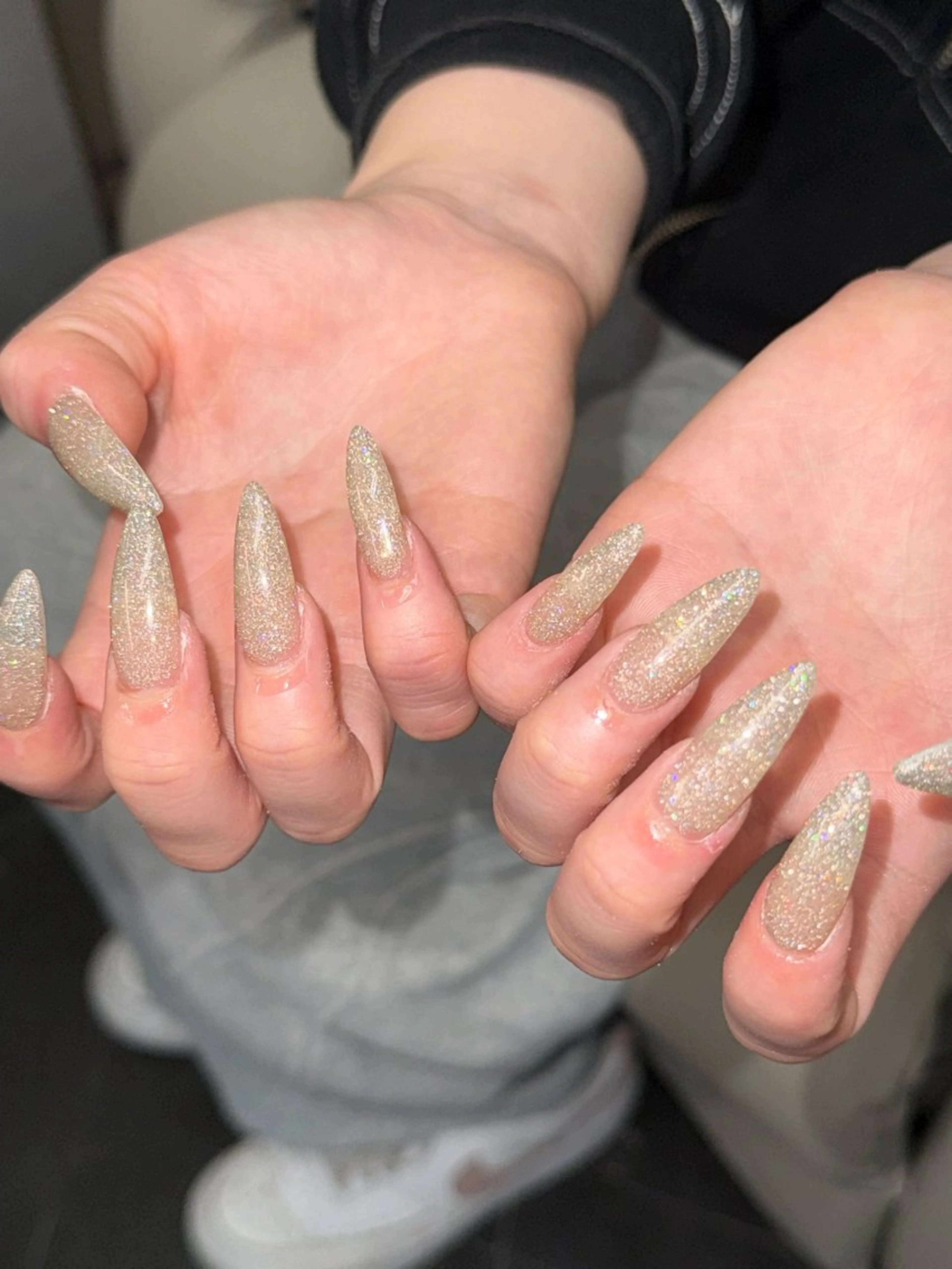 ネイル フラッシュネイル ハンドネイル hazuki ☽ 4月予約受付中✨のネイルデザイン