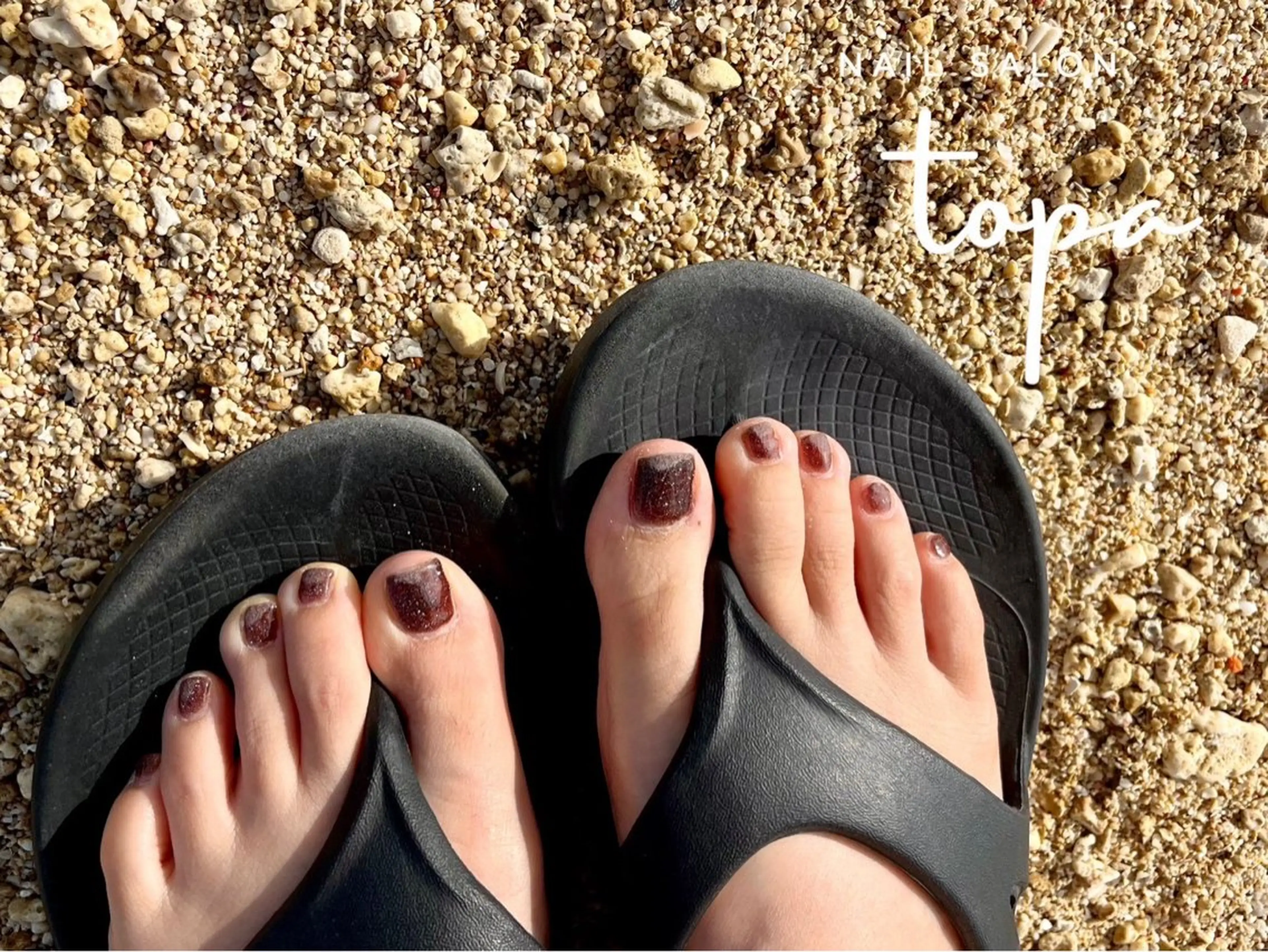 ネイル フットネイル nail salon topa⟡˖·MIUのネイルデザイン