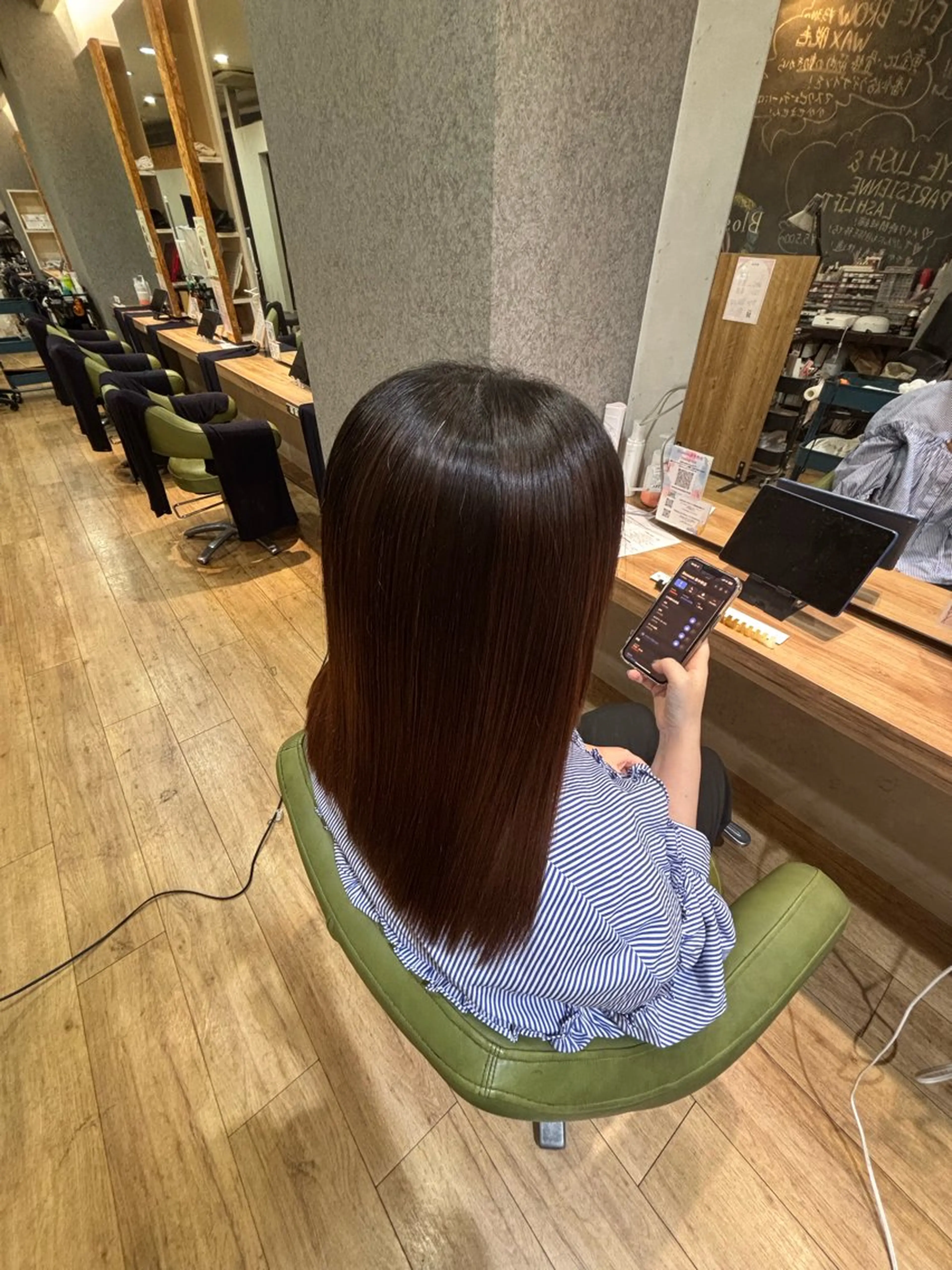 セミロング 髪質改善 トリートメント 📍blossom 東中野／ユメミ🤎のヘアスタイル