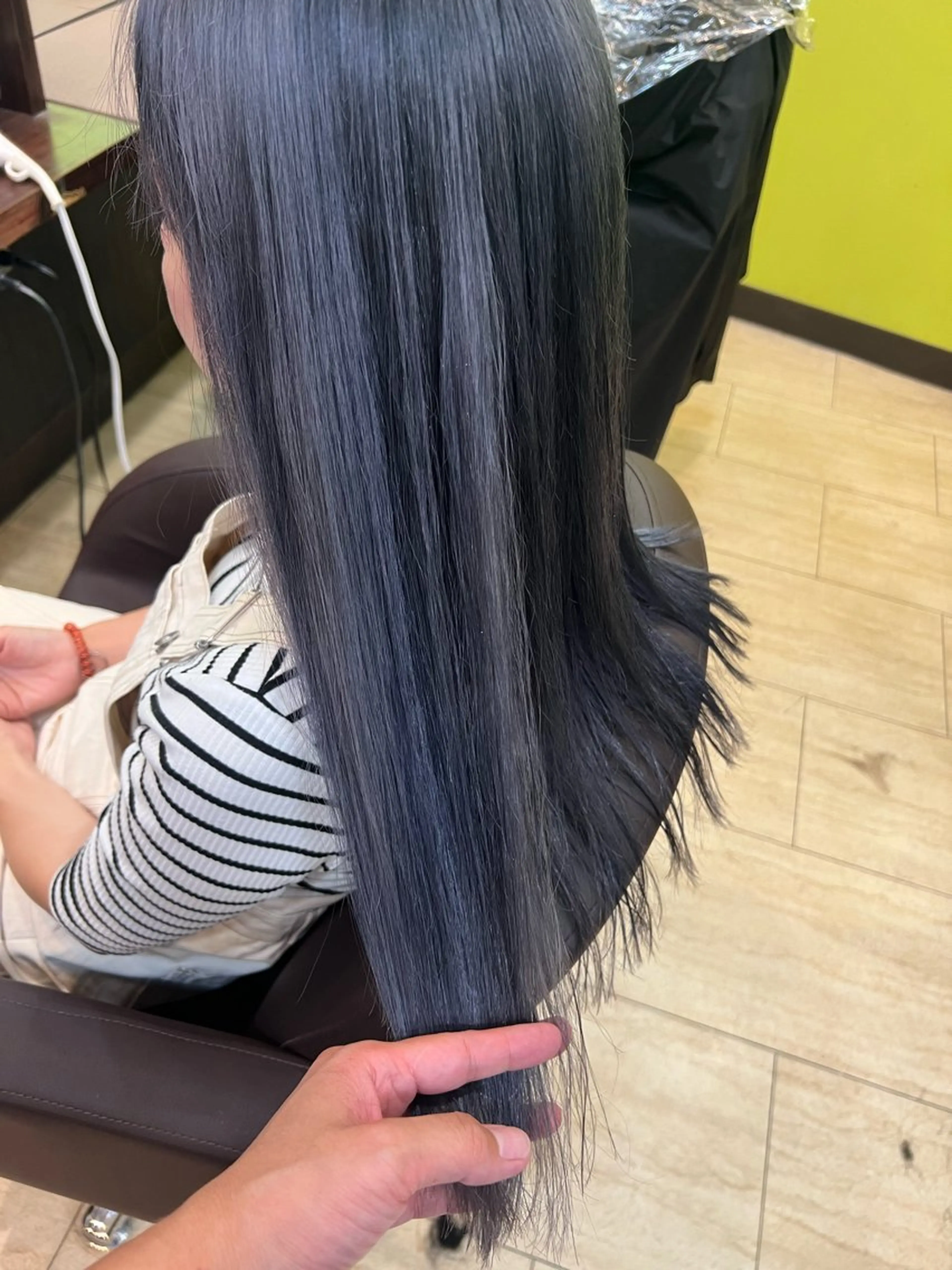 カラー ハイトーン／パーマ 特化平田のヘアスタイル